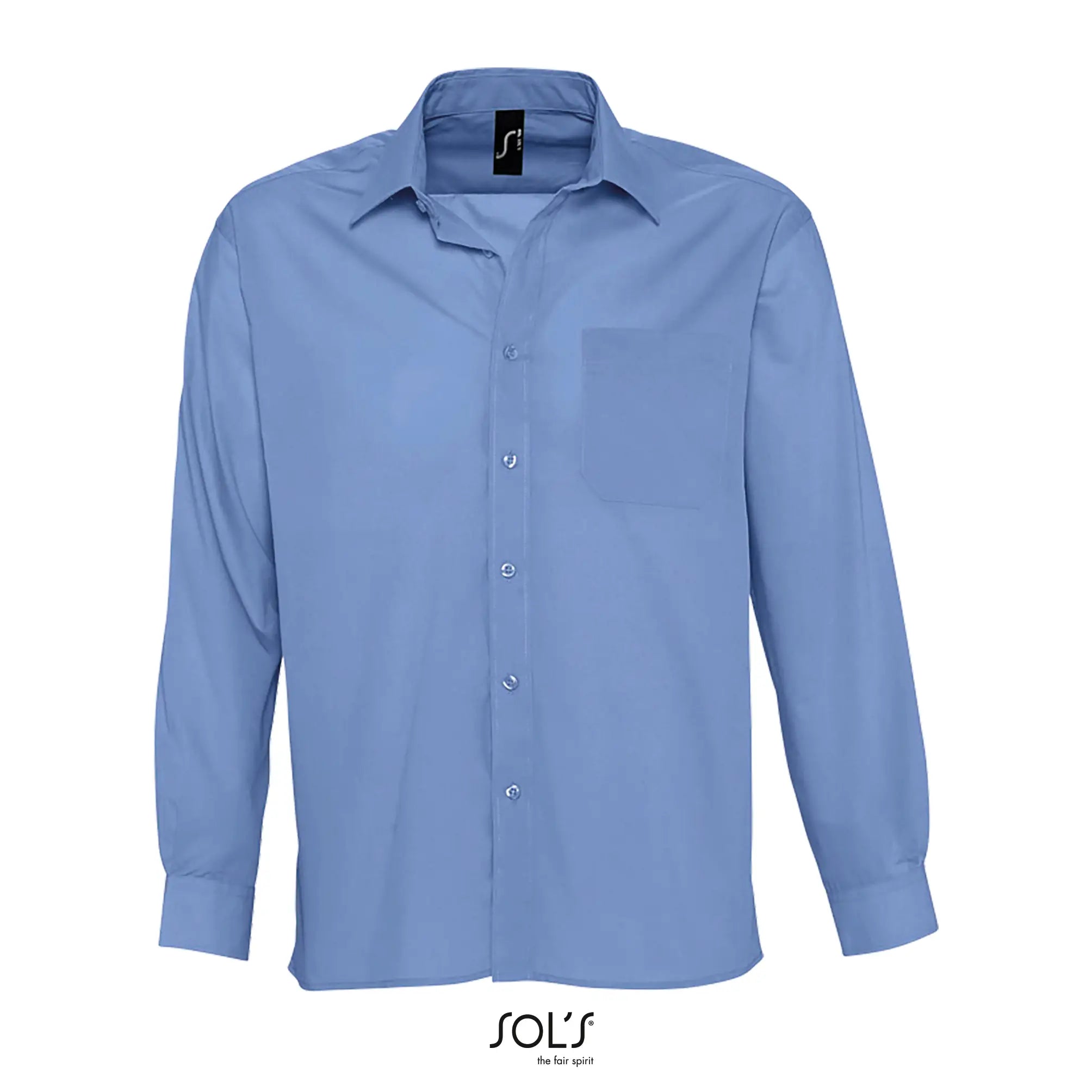 all-groups Men's Popeline Shirt Baltimore Long Sleeve
