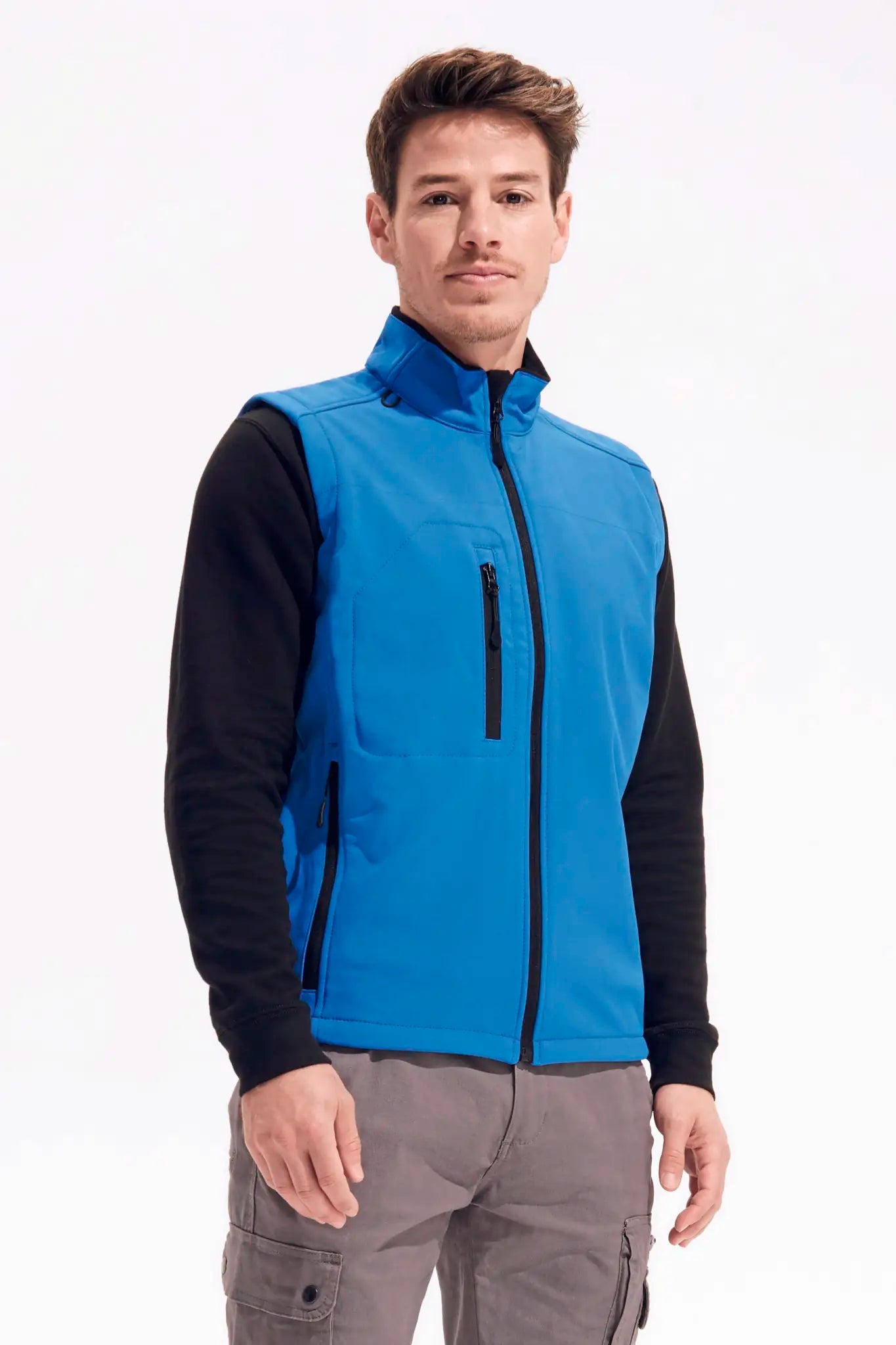 all-groups Men's Sleeveless Softshell Rallye