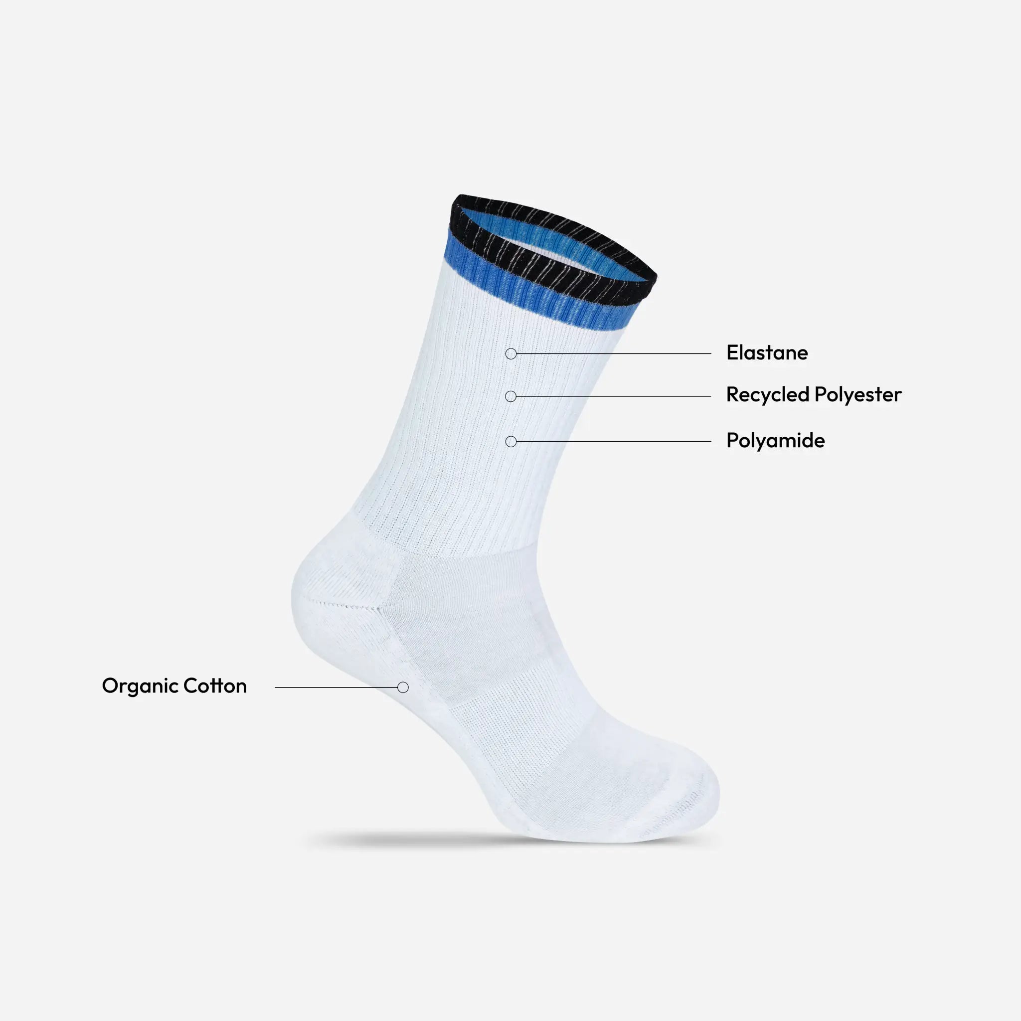 all-groups Tennis Socks Two Tone
