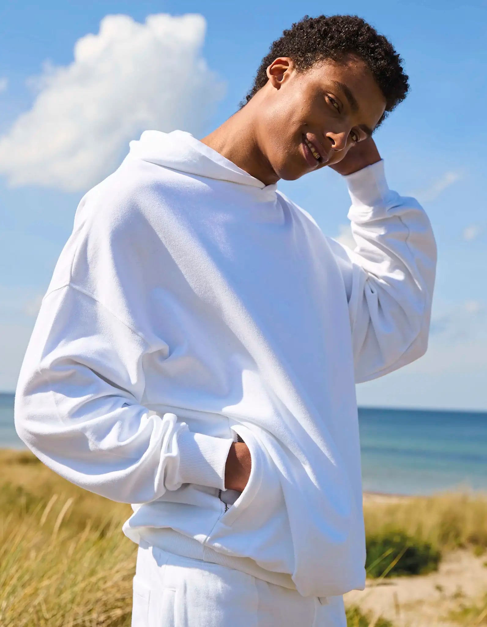 all-groups Men's Oversized Hoodie with Side Pockets