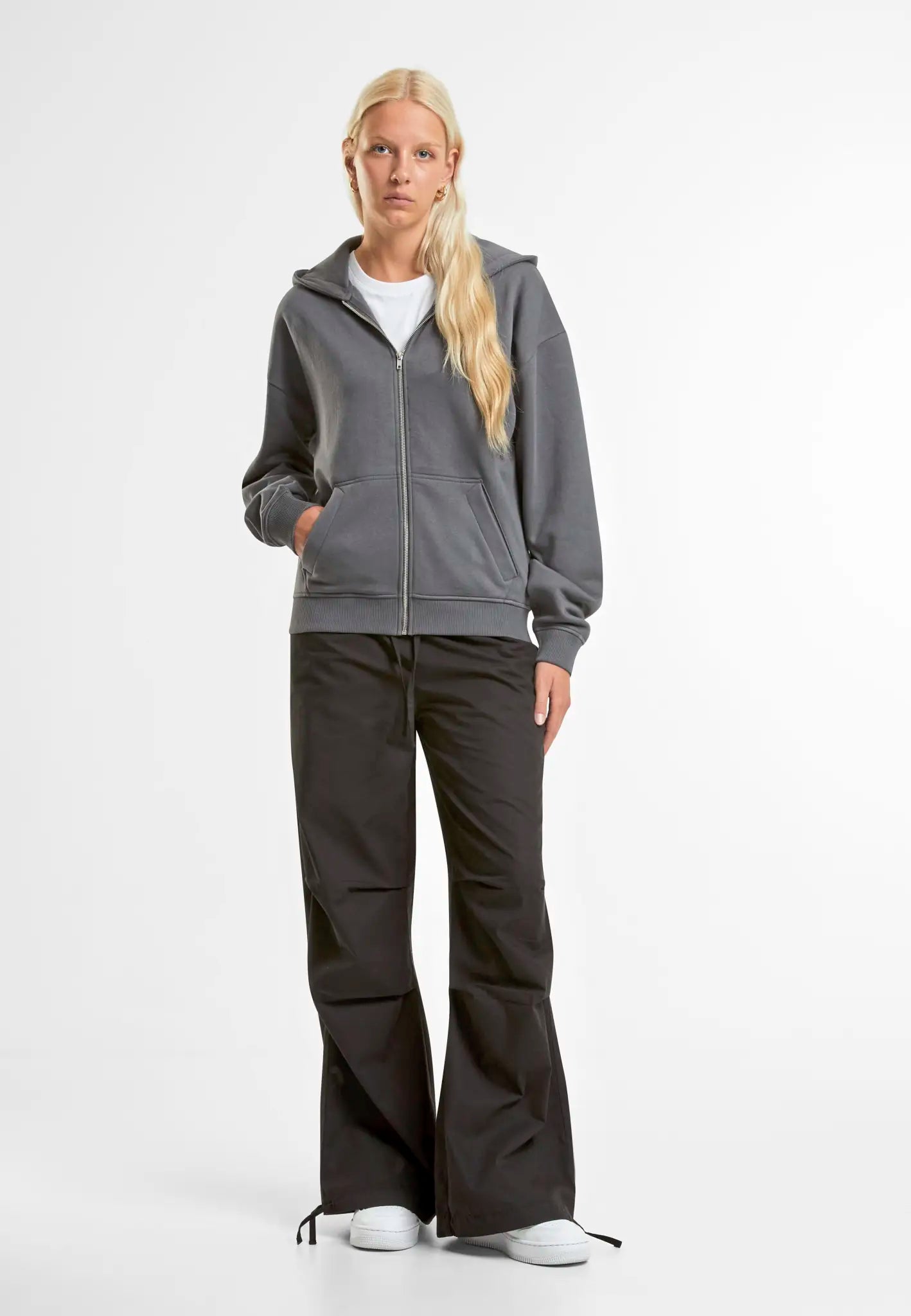 all-groups Men's Oversized Zip Hoodie