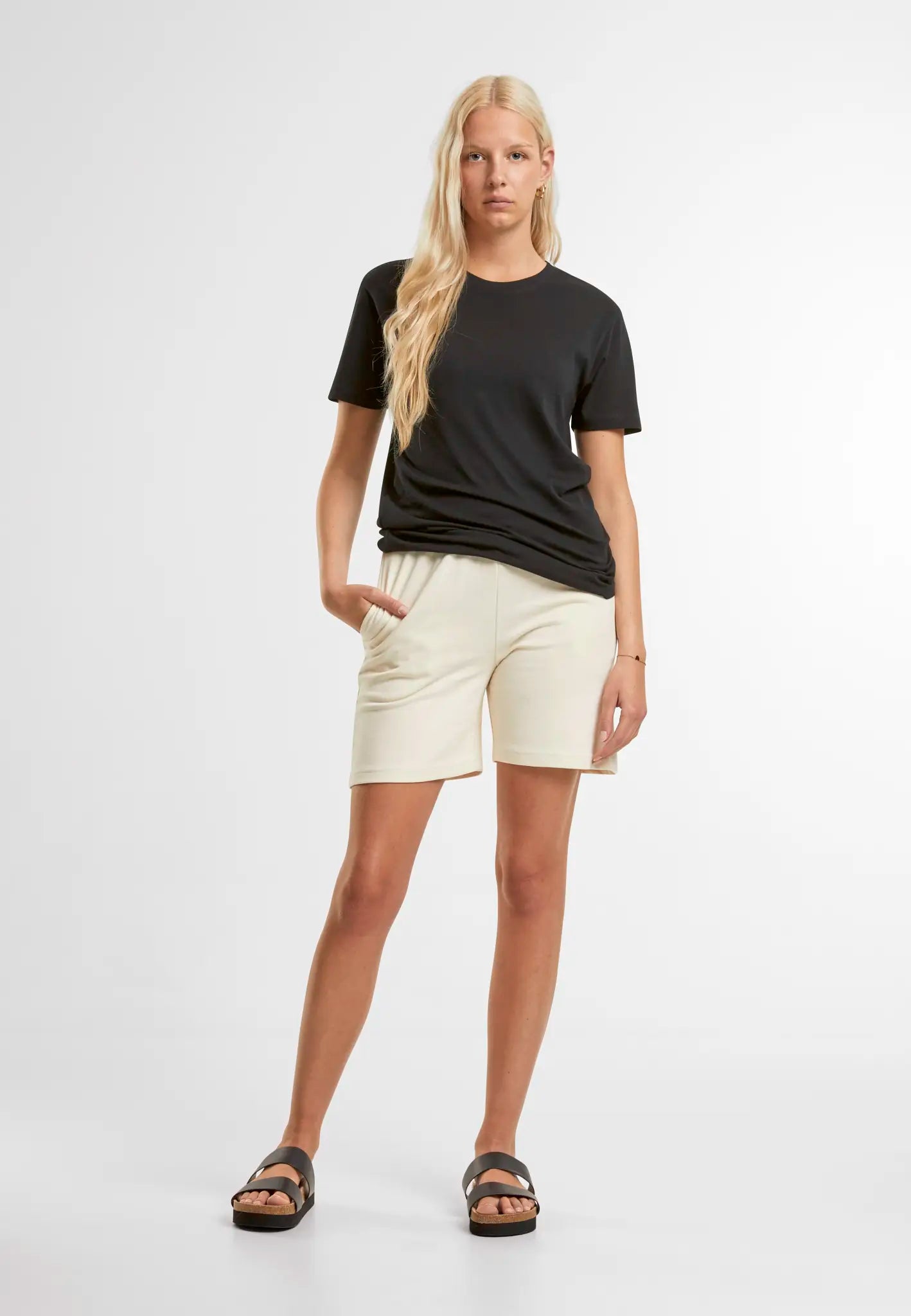 all-groups Men's Basic Sweatshirt Shorts