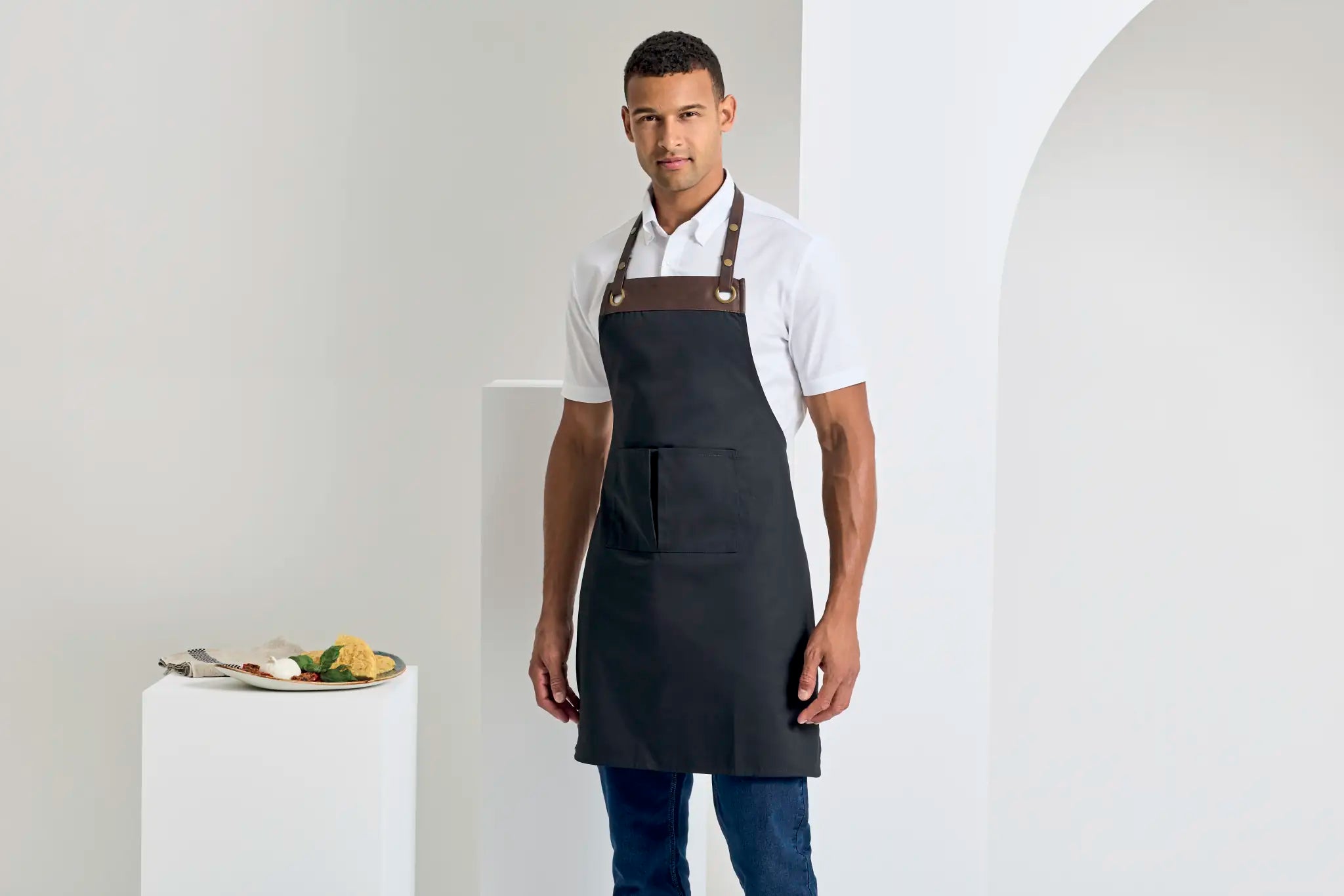 all-groups Espresso Bib Apron