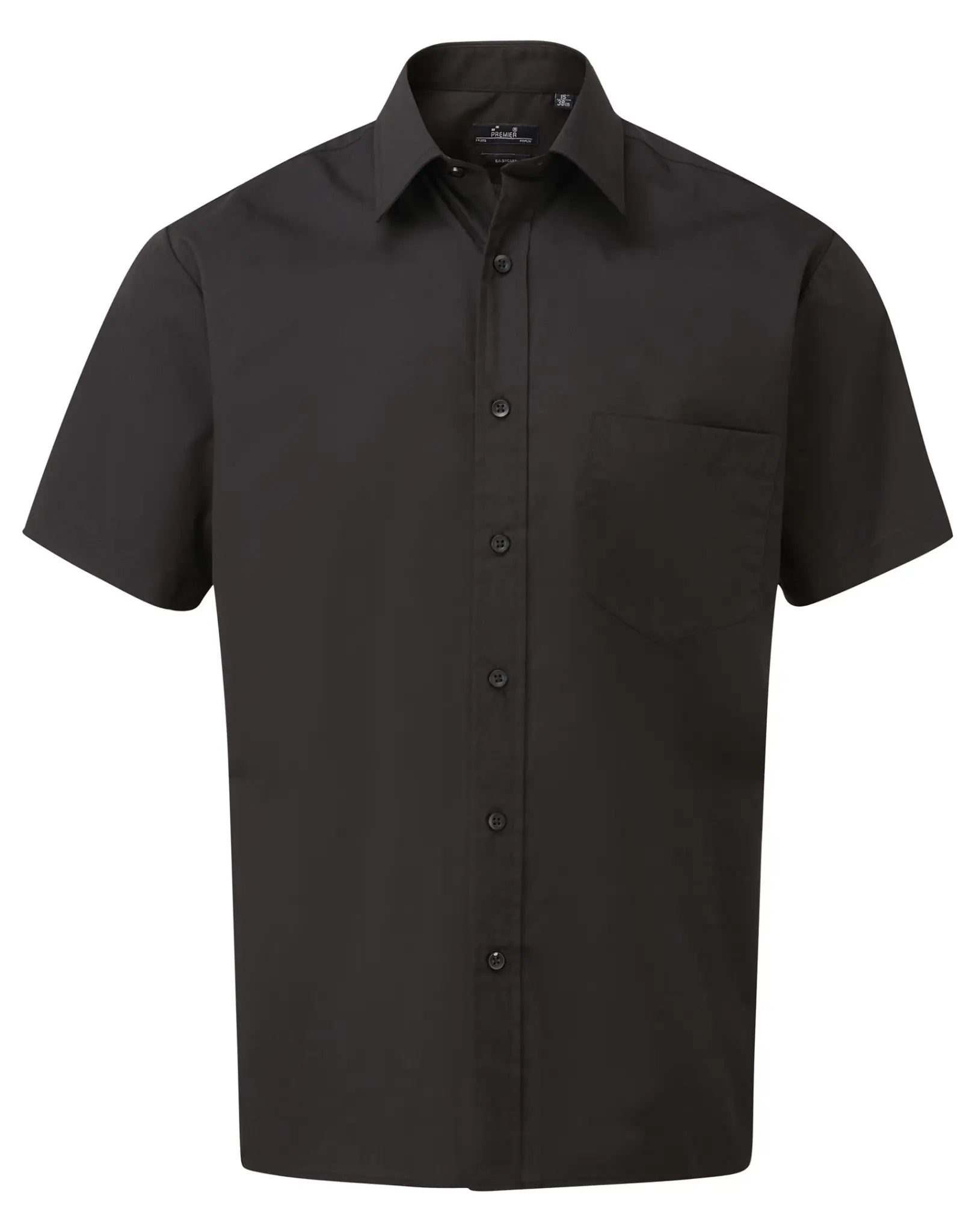 all-groups Men's Poplin Short Sleeve Shirt