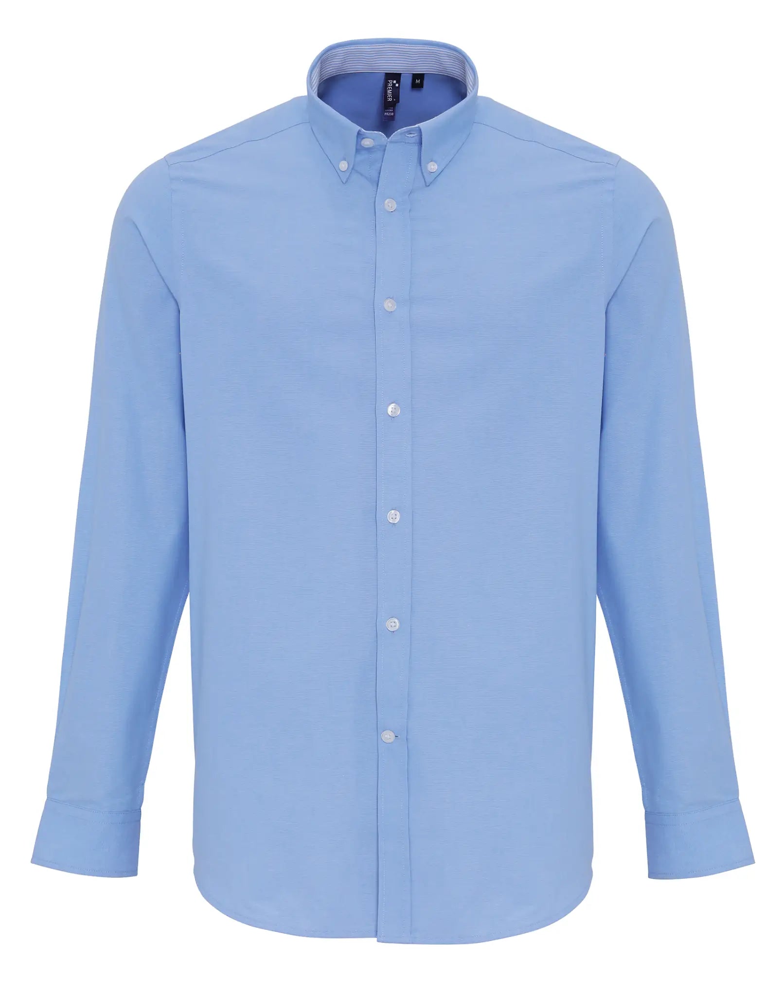 all-groups Men's Cotton Rich Oxford Stripes Shirt