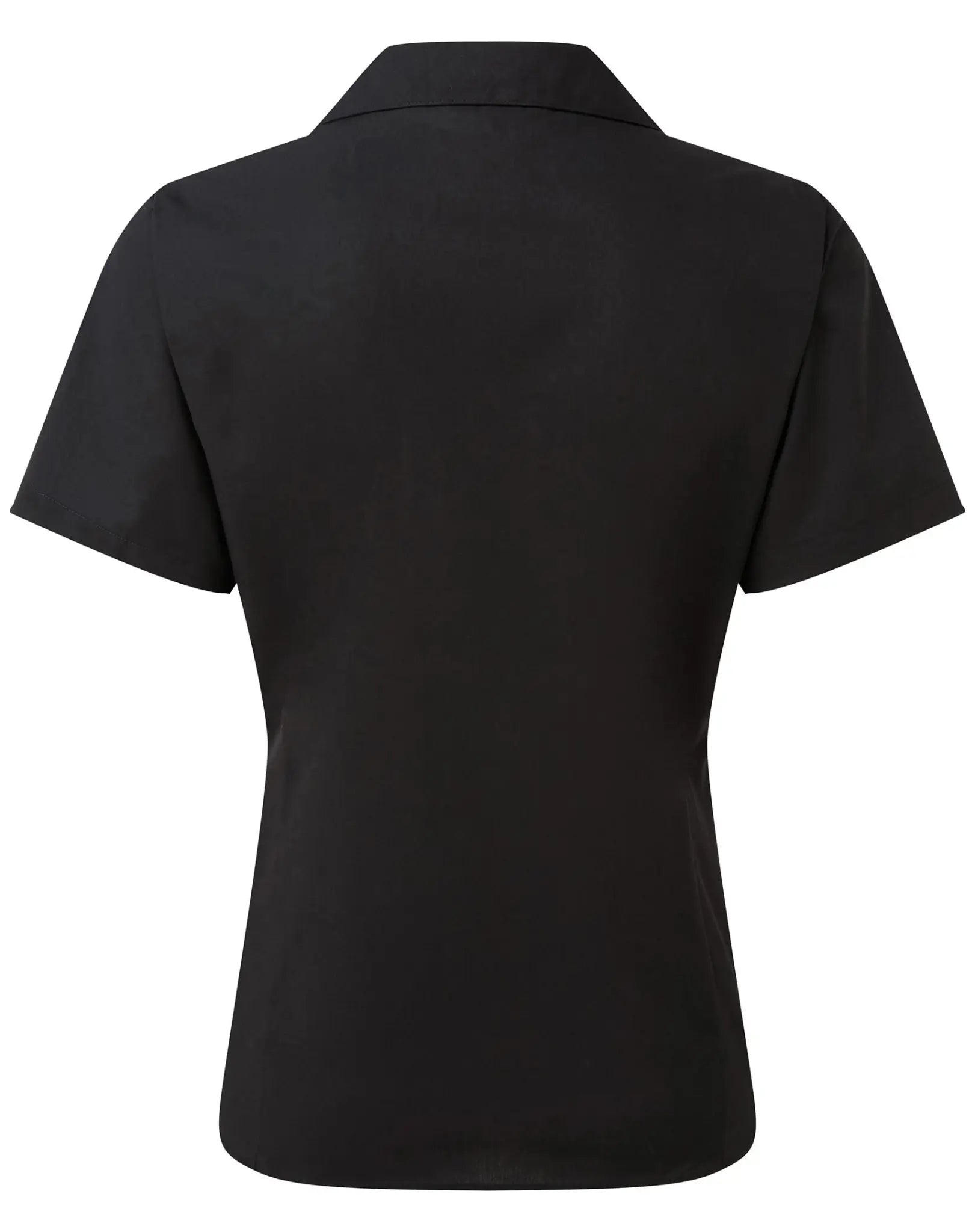 all-groups Women's Poplin Short Sleeve Blouse