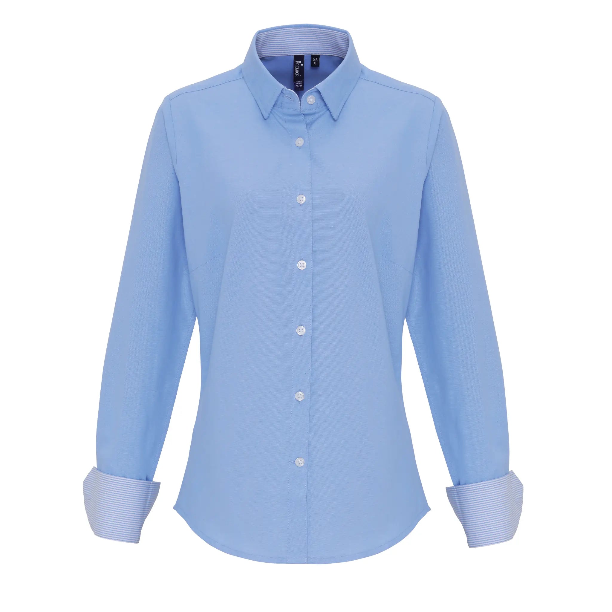 all-groups Women's Cotton Rich Oxford Stripes Shirt
