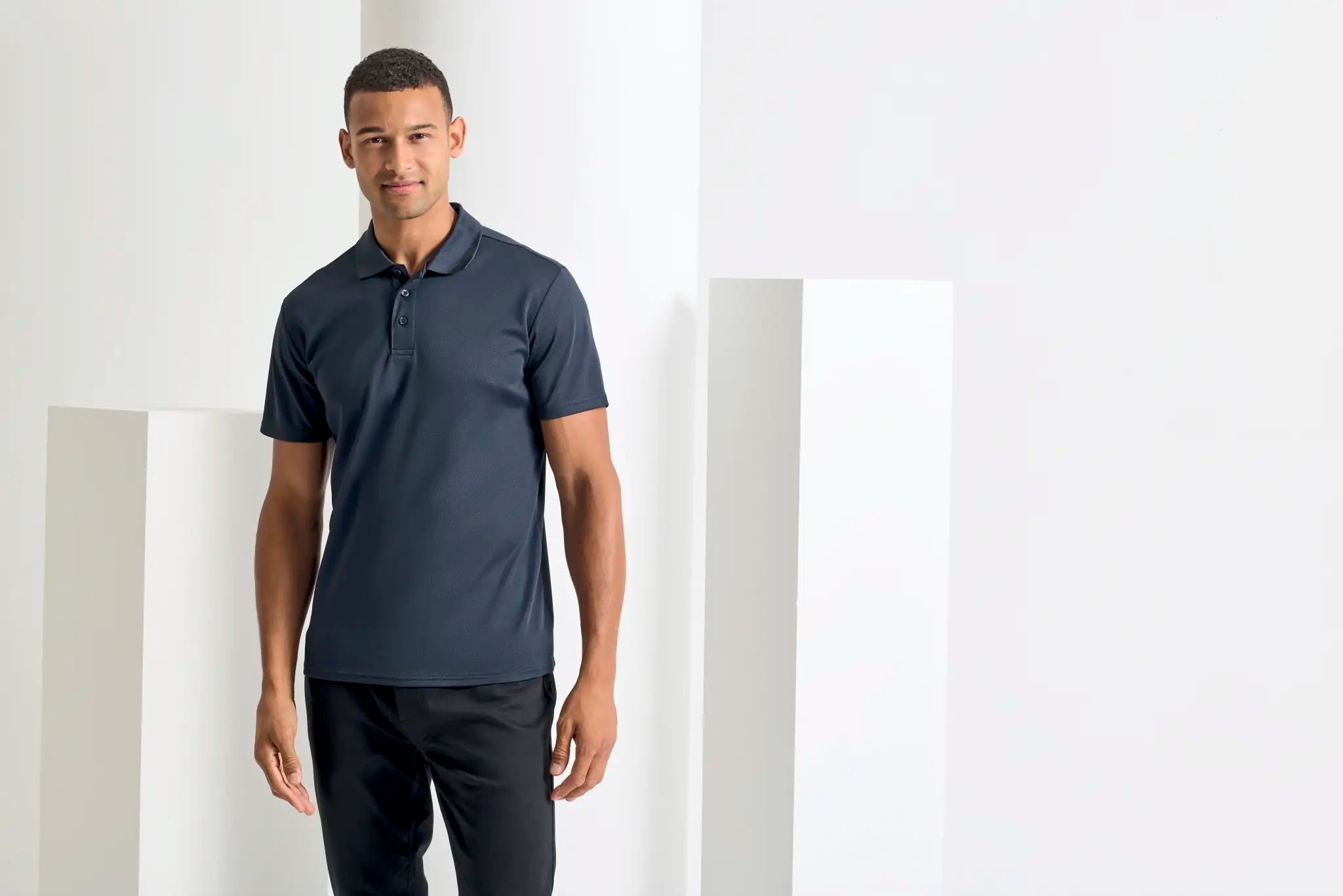 all-groups Men's Spun Dyed Sustainable Polo Shirt