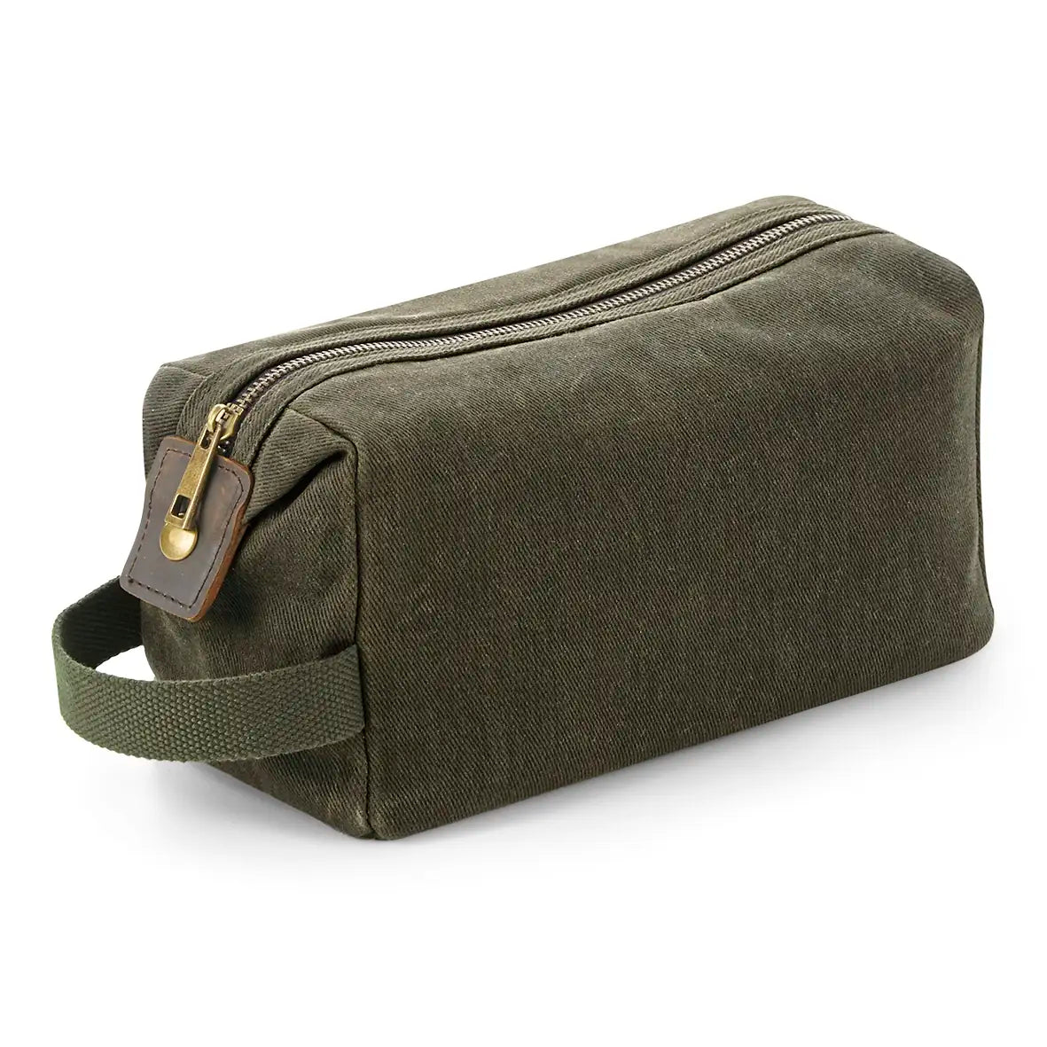 all-groups Heritage Waxed Canvas Wash Bag