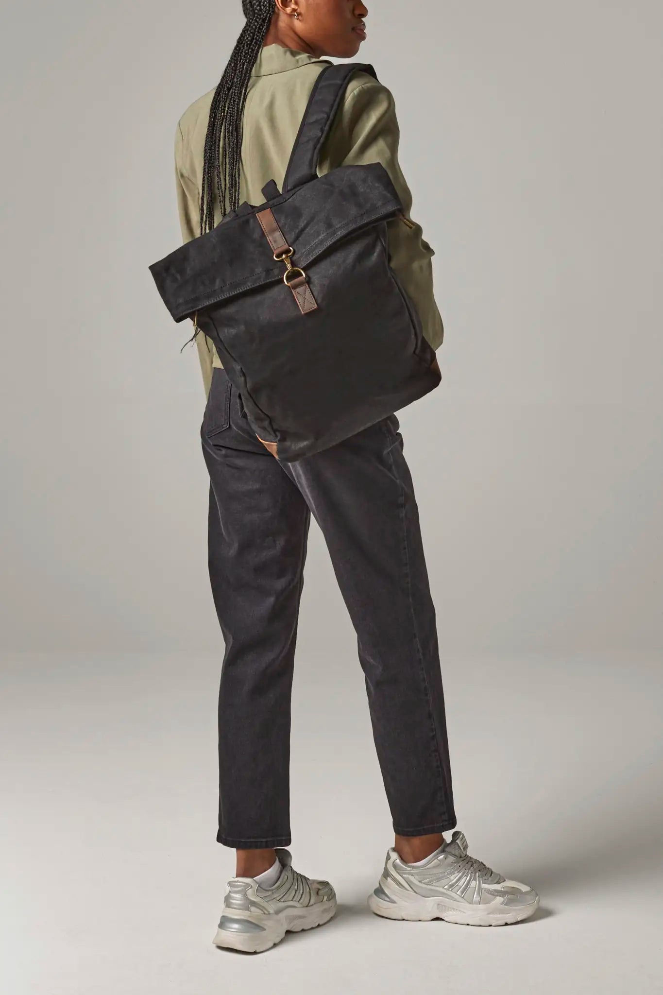 all-groups Heritage Waxed Canvas Backpack