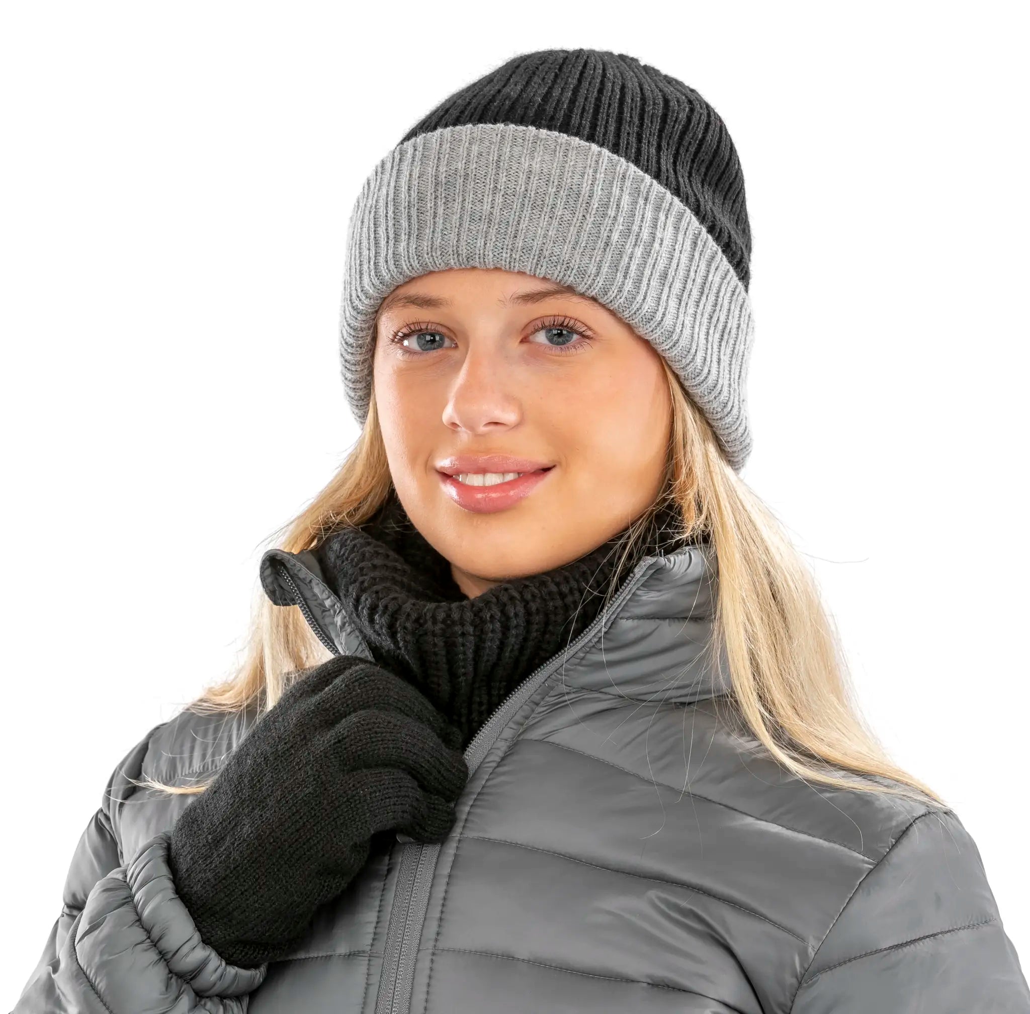 all-groups Double Layer Knitted Hat