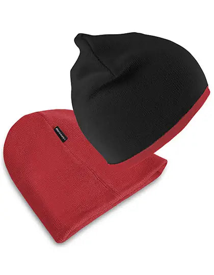 Soft Feel Cuffless Reversible Beanie