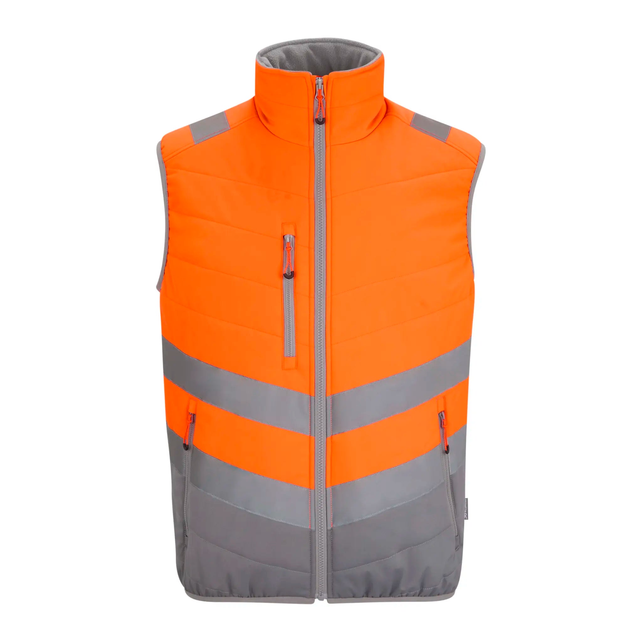 all-groups Men's Hi Vis 2 Tone Thermal Baffle Bodywarmer