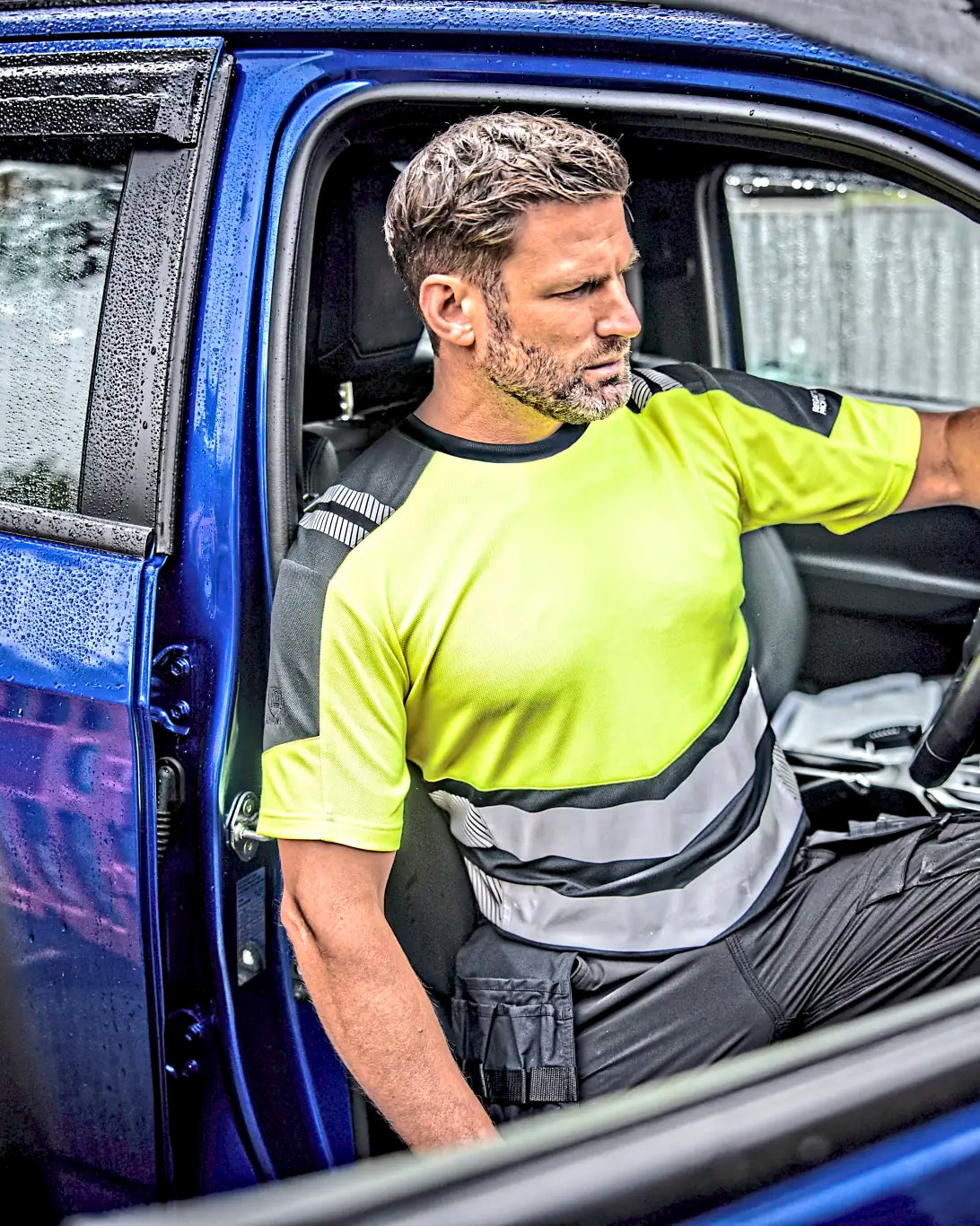 all-groups Men's Hi Vis X Pro T-Shirt Class 1