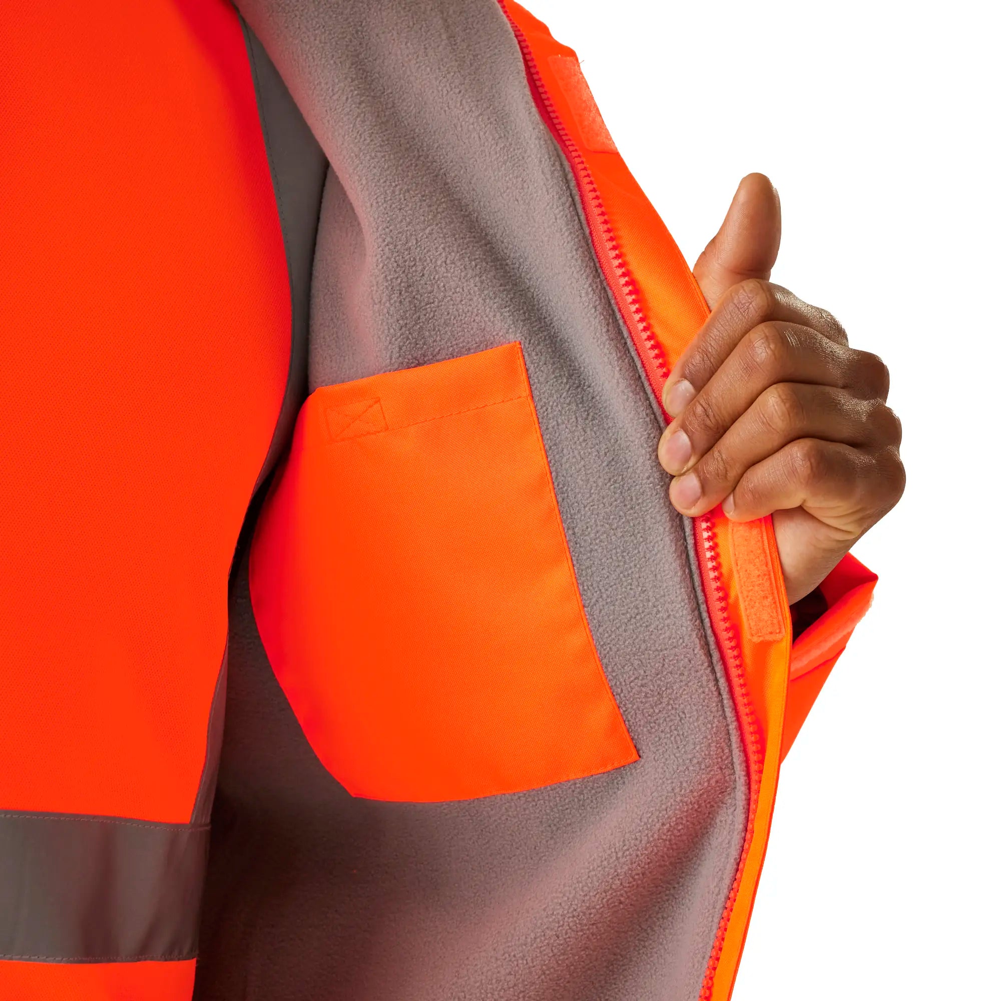 all-groups Men's Pro Contract Hi Vis Dover Jacket