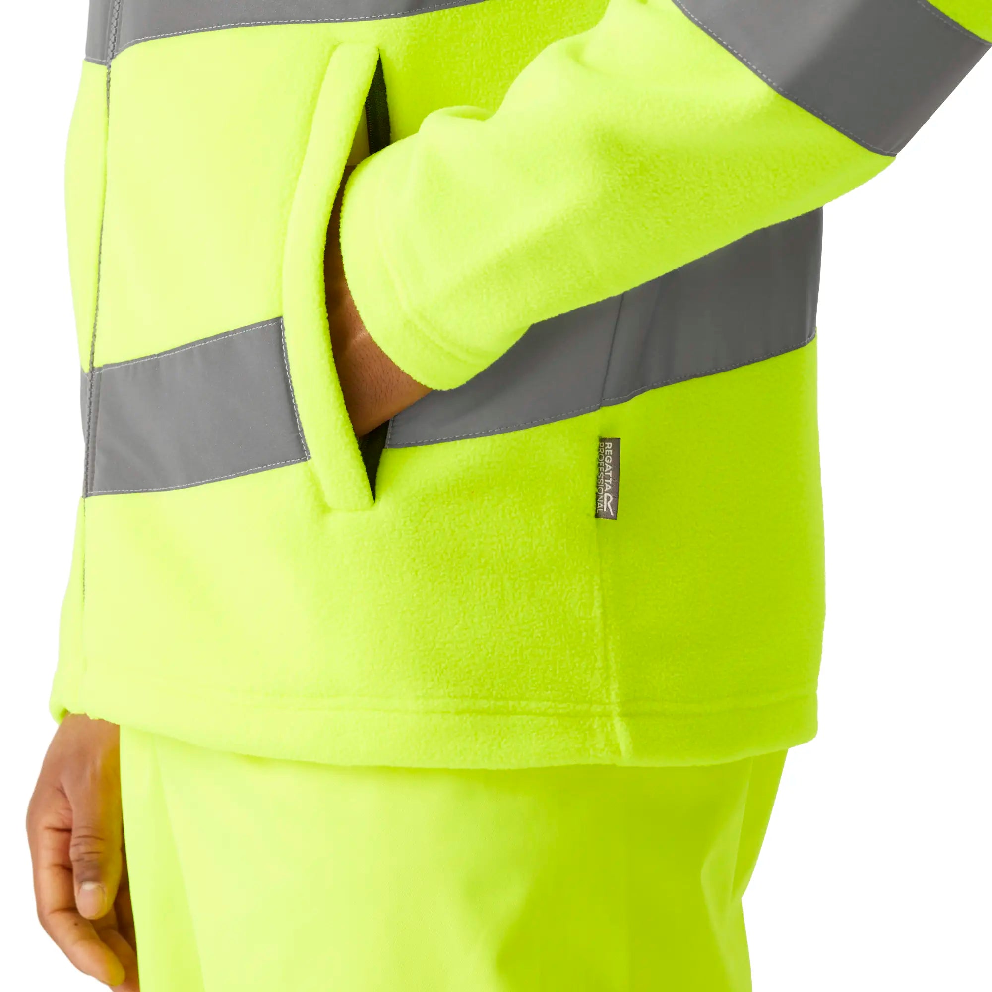 all-groups Men's Pro Contract Hi Vis Thor Fleece Jacket