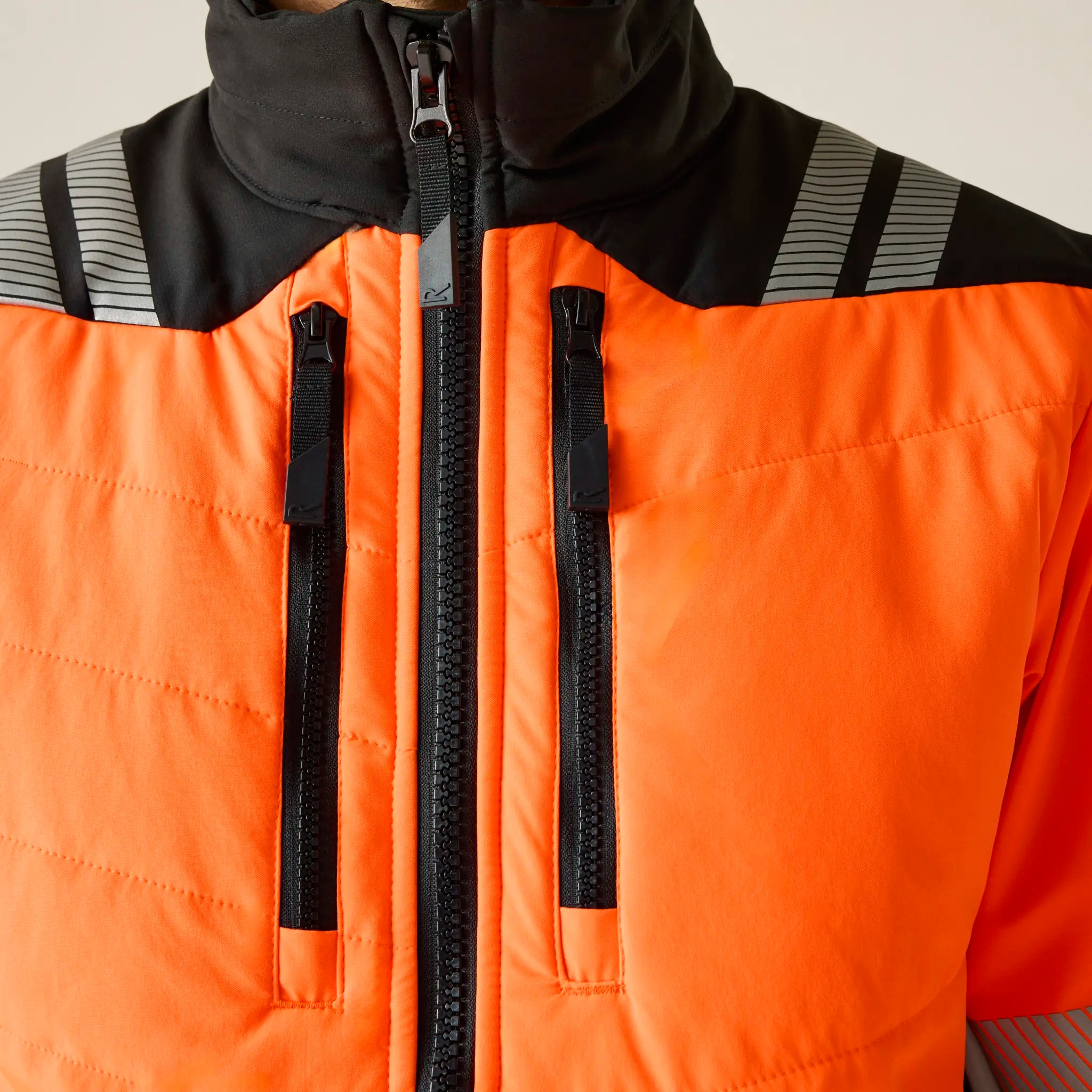 all-groups Men's Hi Vis X Pro Hybrid Jacket Class 2