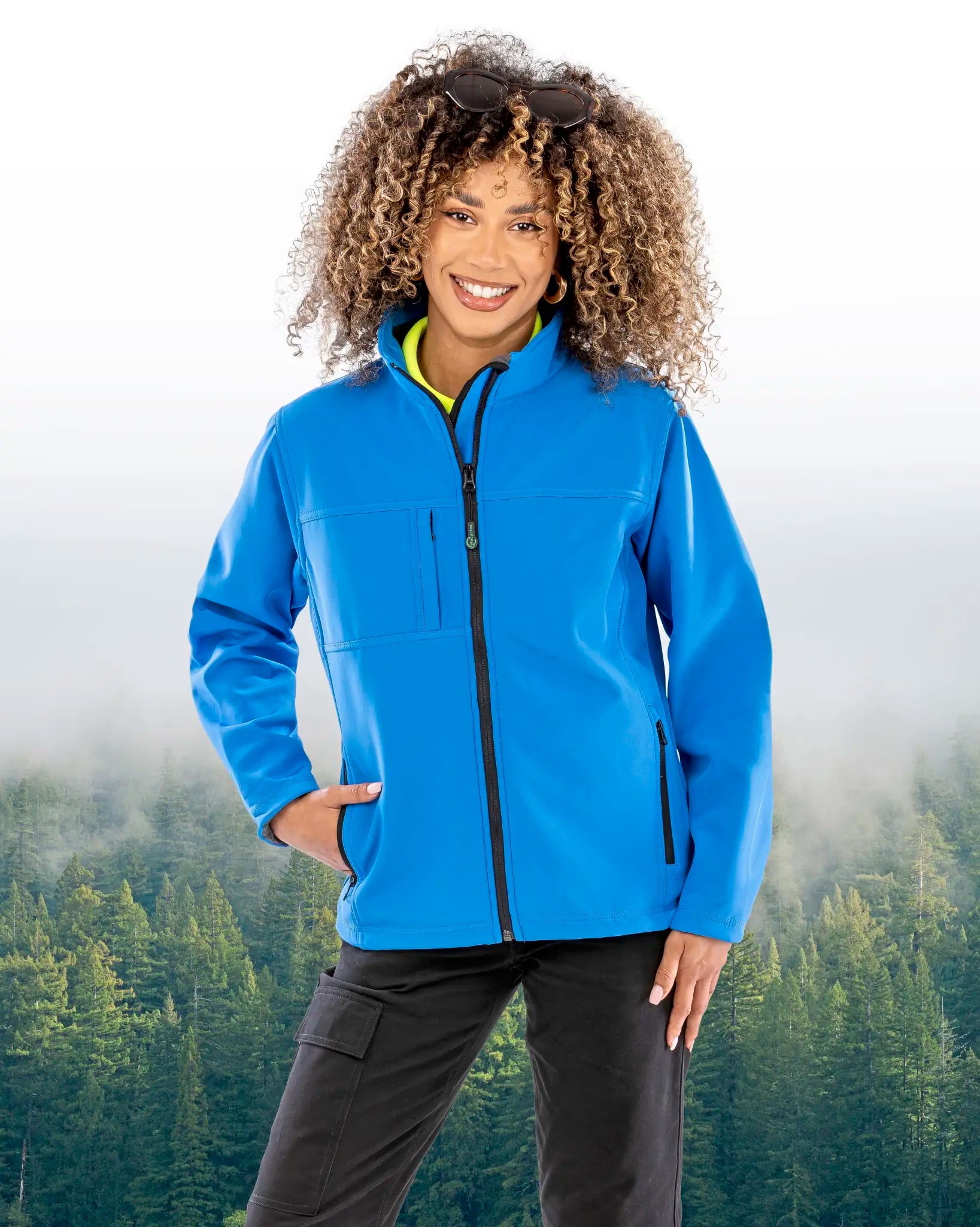 all-groups Women's Recycled 3 Layer Classic Softshell Jacket