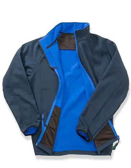 Men's Softshell Jacket with Recycled Fleece Inner