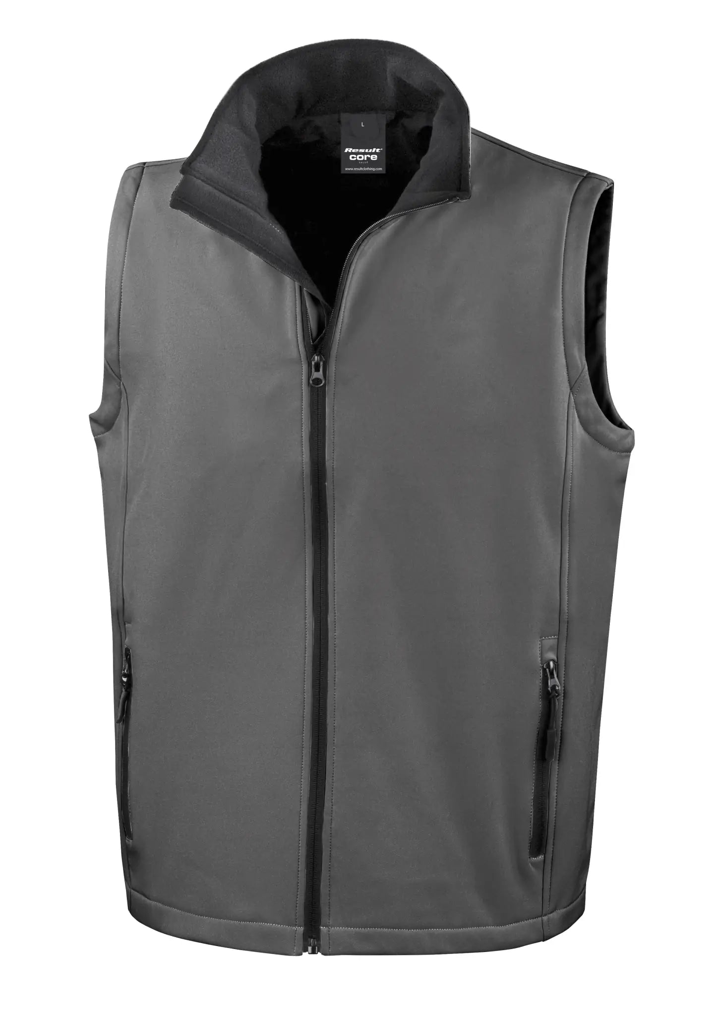 all-groups Men's Softshell Bodywarmer with Recycled Fleece Inner