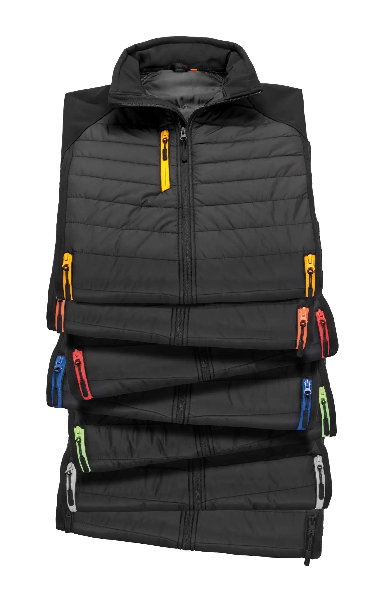 all-groups Men's Recycled Compass Padded Softshell Gilet