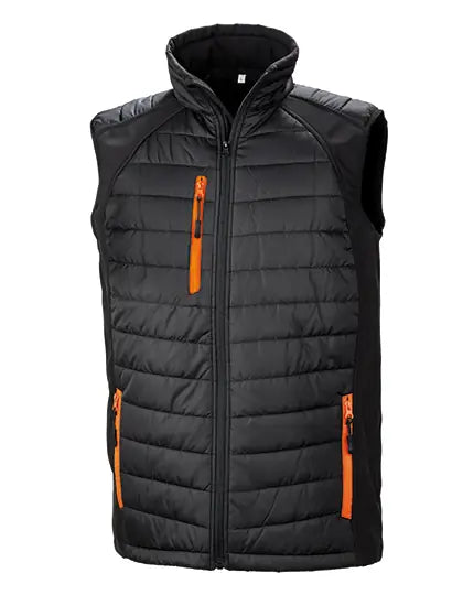 Men's Recycled Compass Padded Softshell Gilet