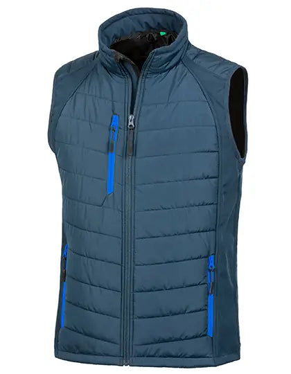 Men's Recycled Compass Padded Softshell Gilet