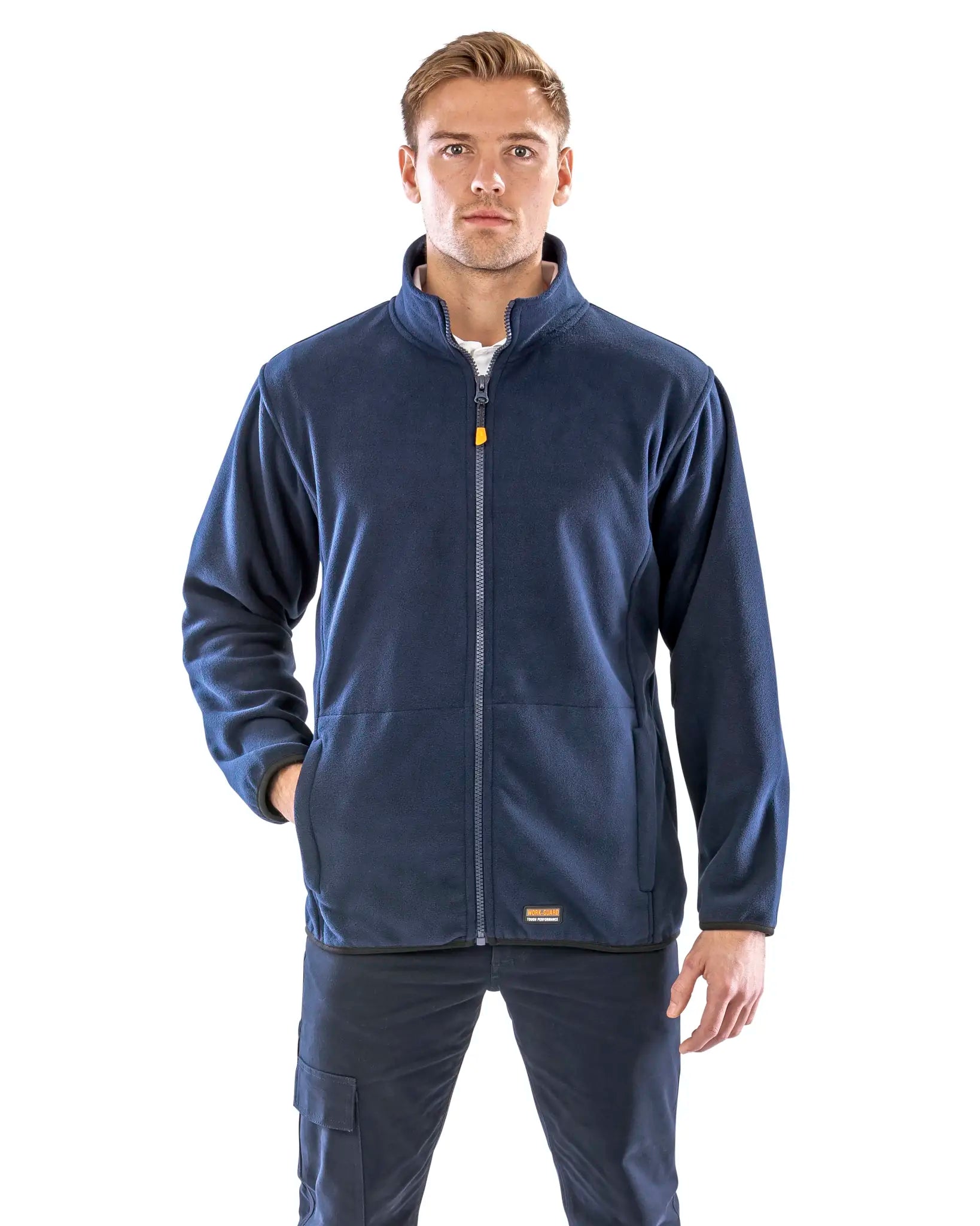 all-groups Men's Heavy Duty Microfleece Jacket