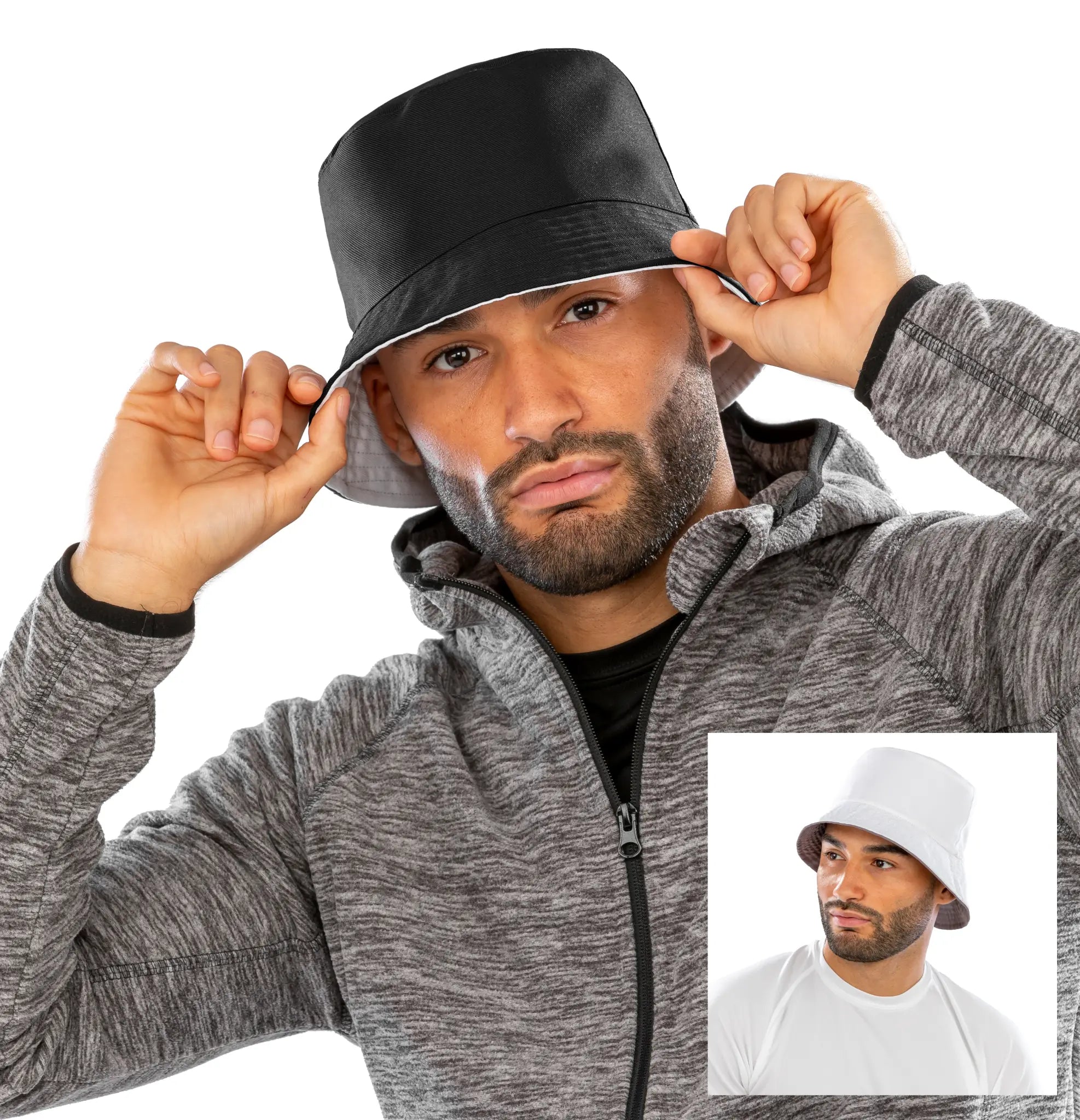 all-groups Recycled Reversible Bucket Hat