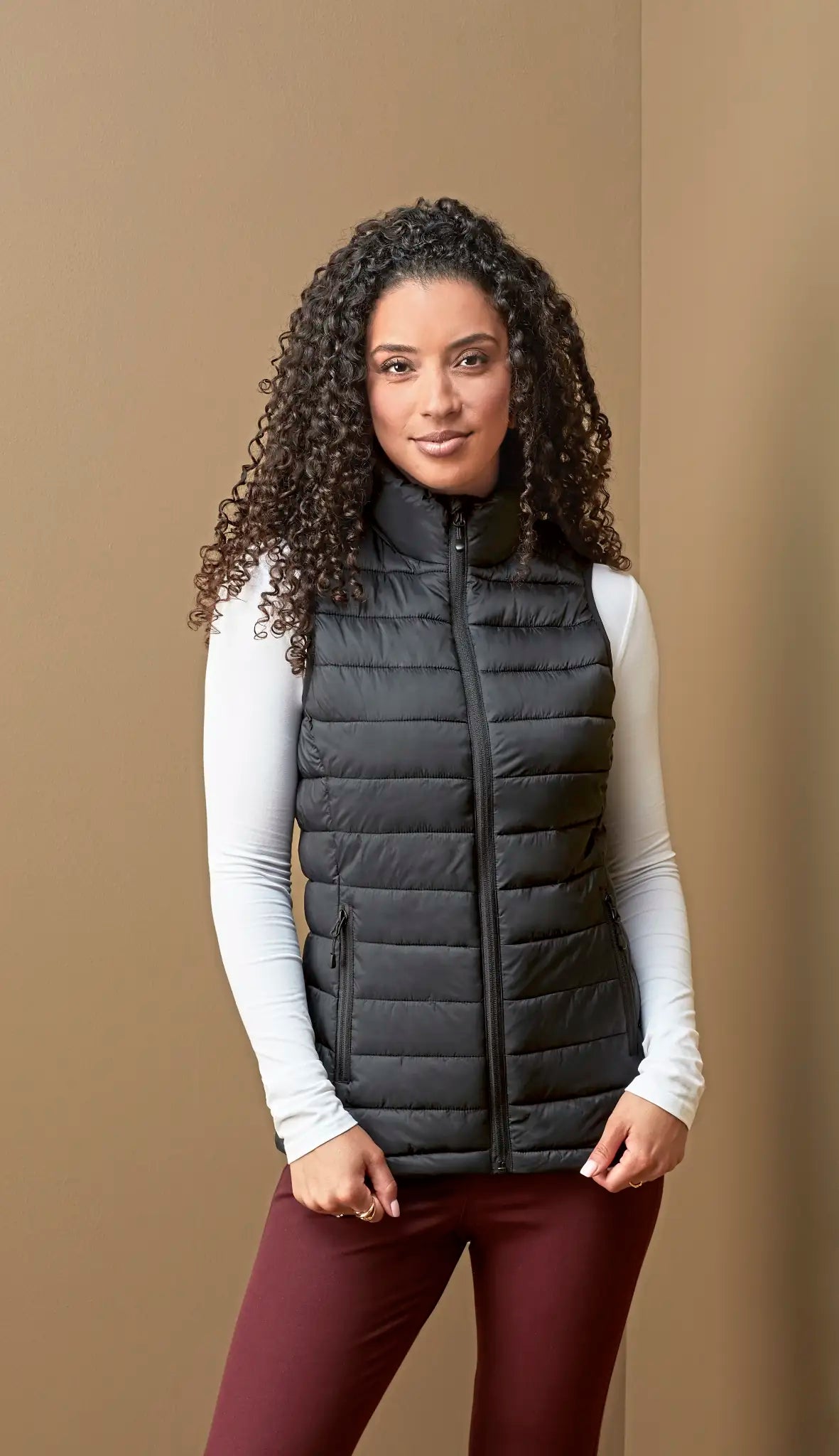 all-groups Women's Lux Padded Vest