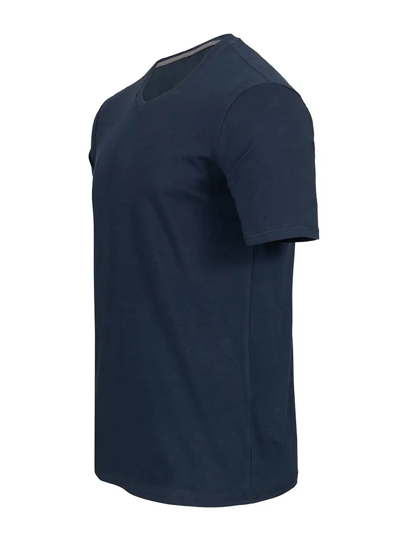 all-groups Men's Stretch T-Shirt V Neck