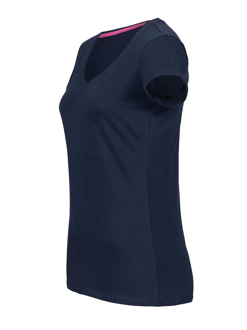 all-groups Women's Stretch T-Shirt V Neck
