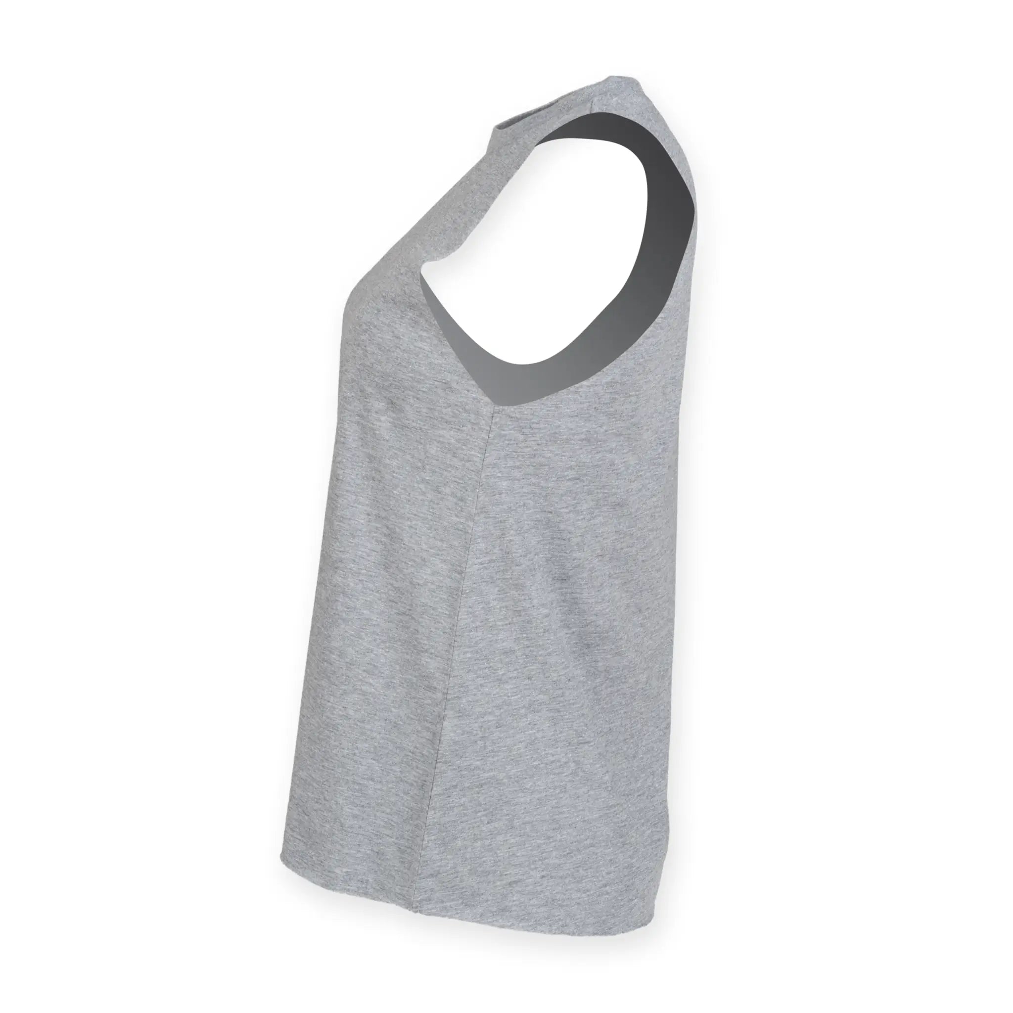 all-groups Women's High Neck Slash Armhole Vest