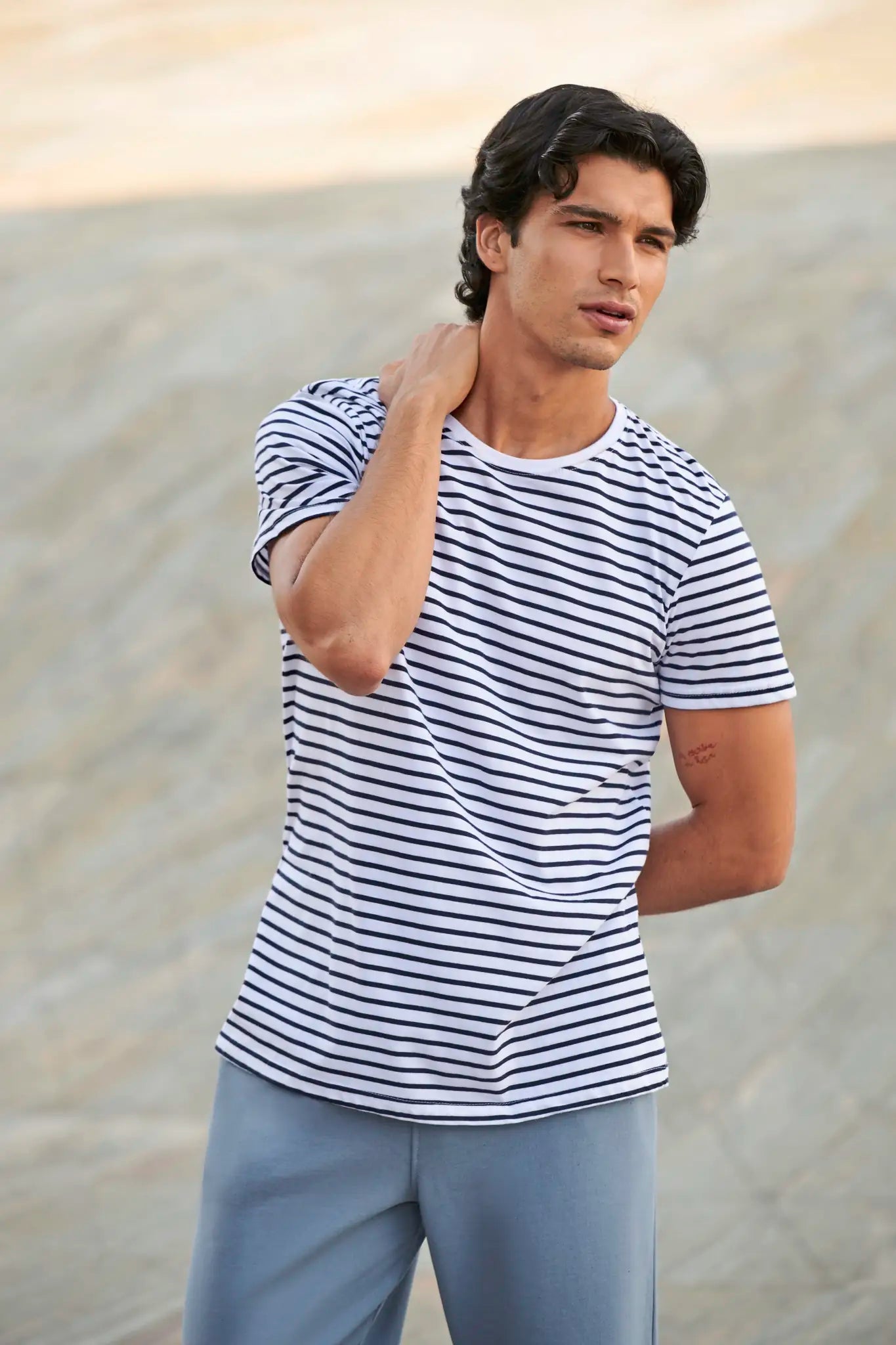 all-groups Unisex Striped T