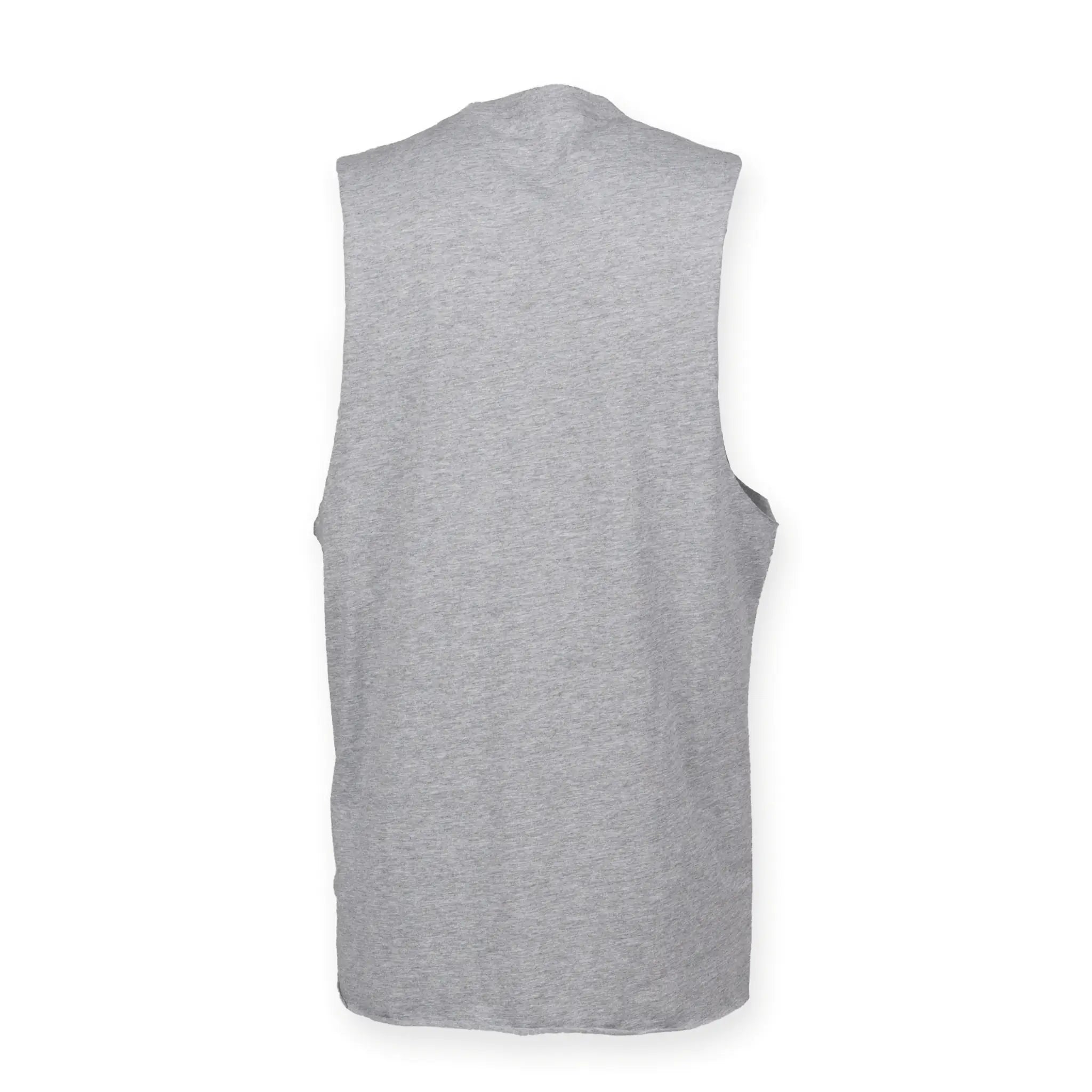 all-groups Men's High Neck Slash Armhole Vest