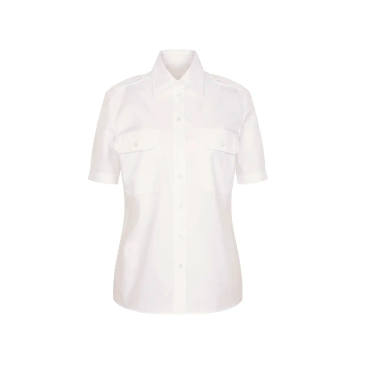 all-groups Women's Pilot Blouse Regular Fit Shortsleeve