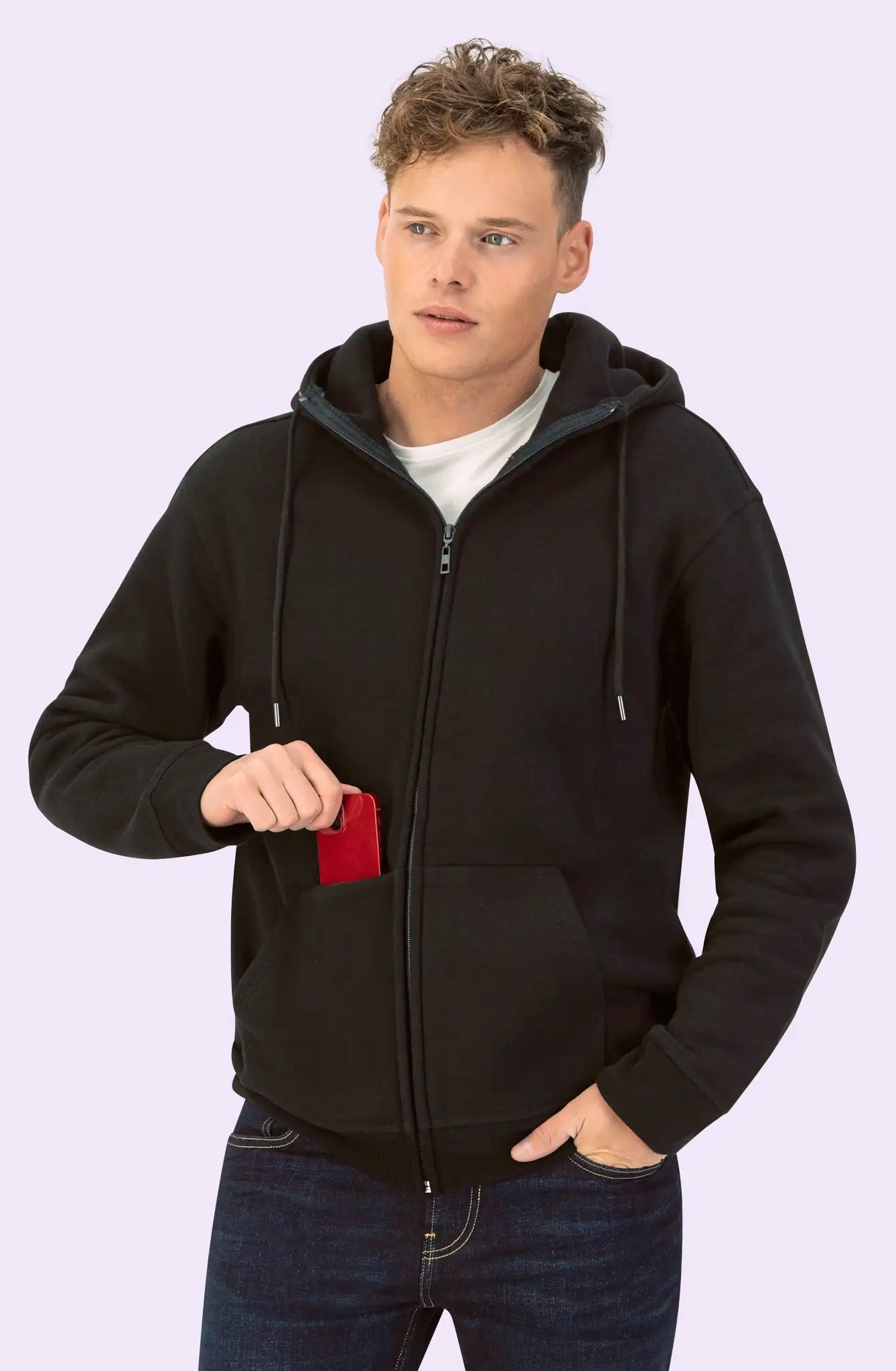 all-groups Unisex Organic Cotton Sweatshirt Jacket