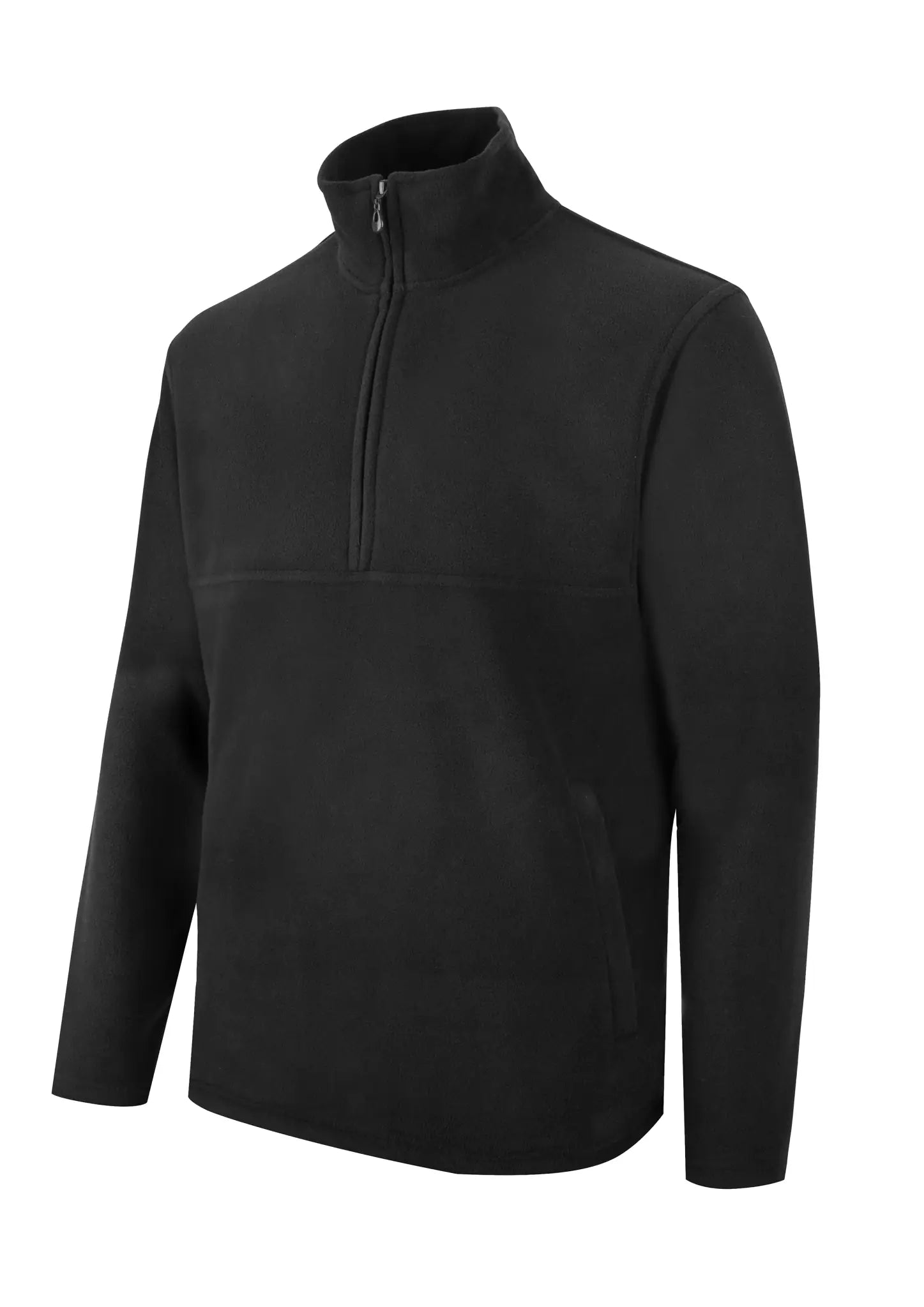 all-groups Men's Zip Neck Fleece