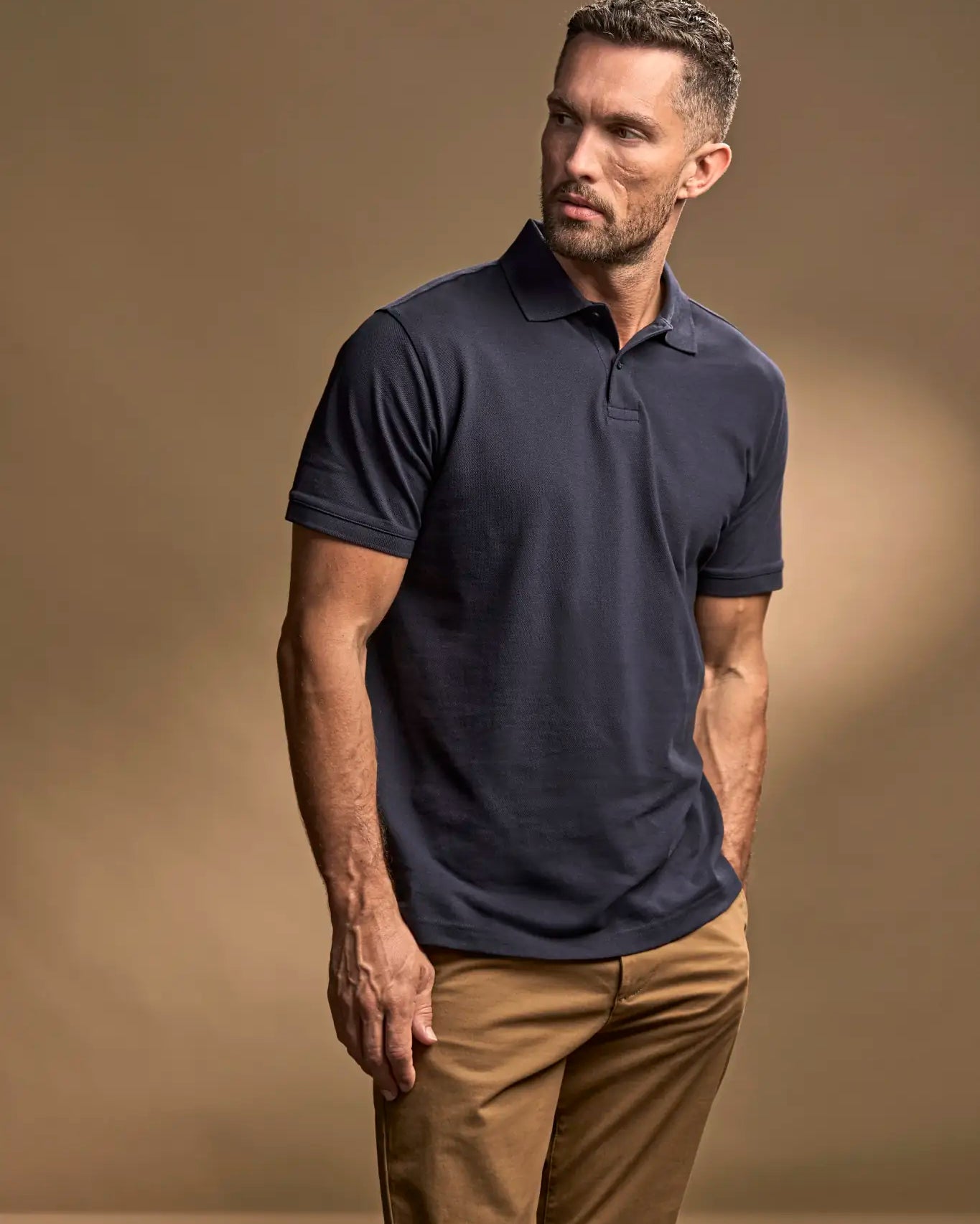 all-groups Men's Heavy Polo