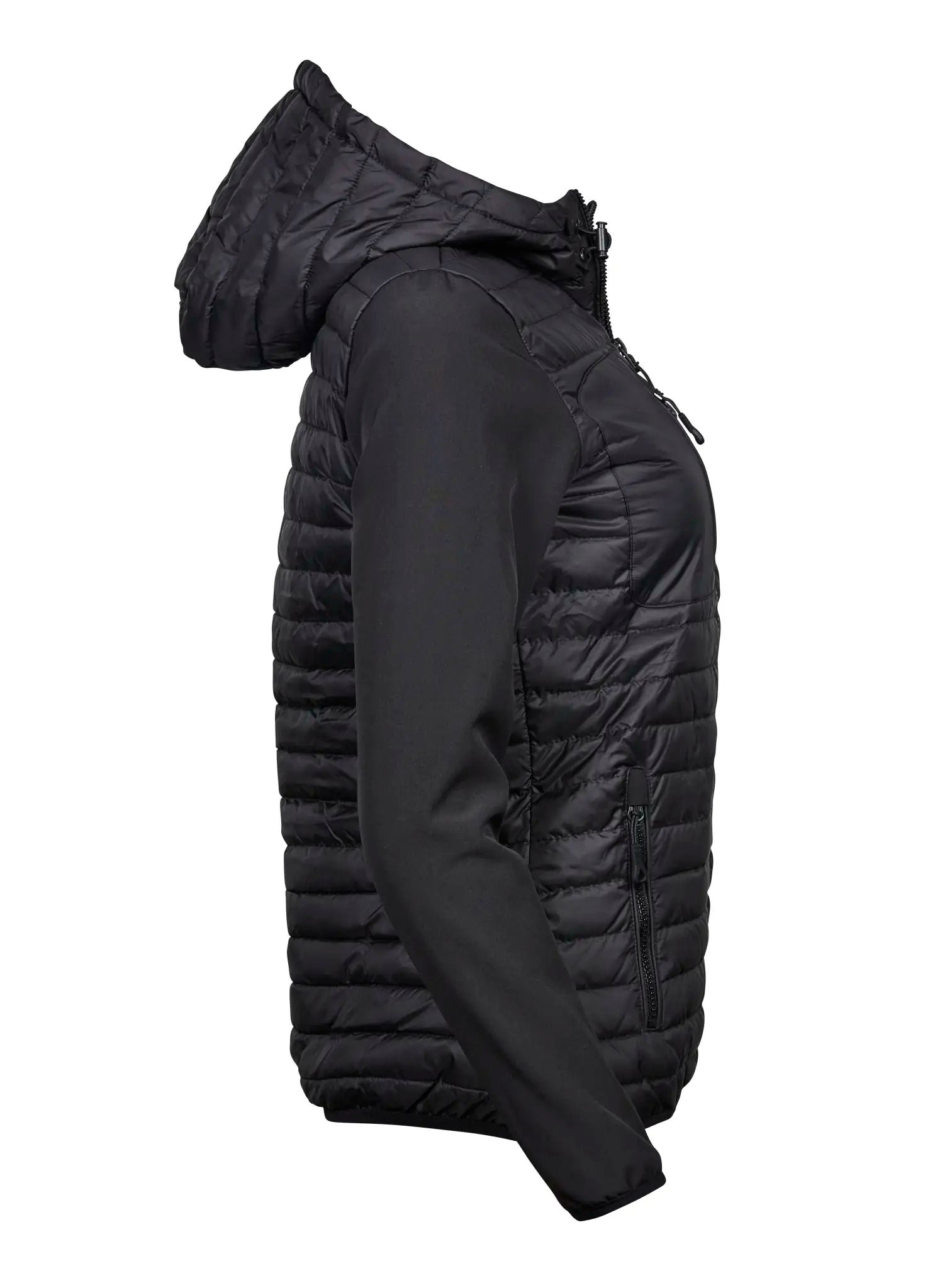 all-groups Women's Hooded Crossover Jacket