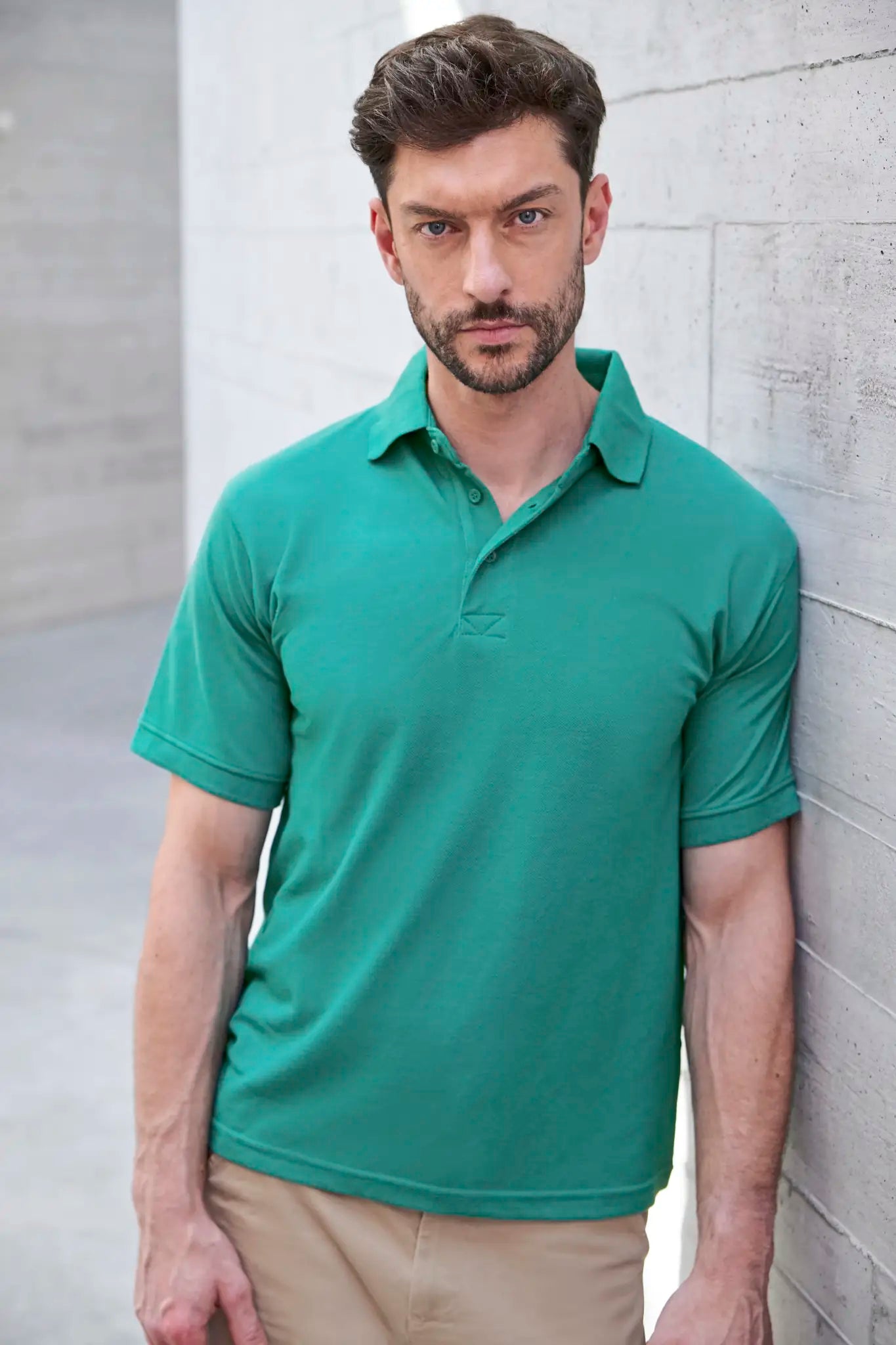all-groups Men's 6535 Classic Piqué Polo Shirt