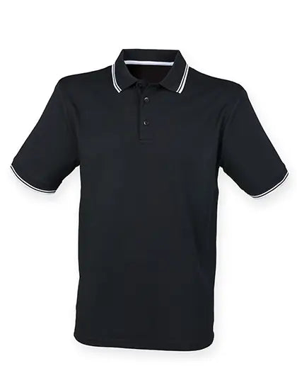 Men's Coolplus Short Sleeved Tipped Polo Shirt