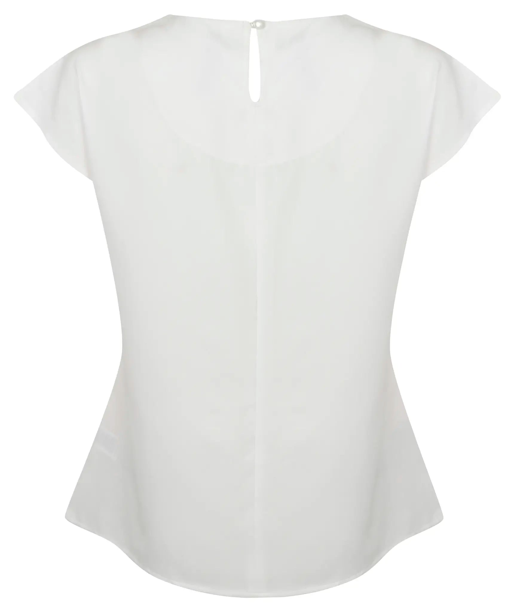 all-groups Women's Pleat Front Short Sleeve Blouse
