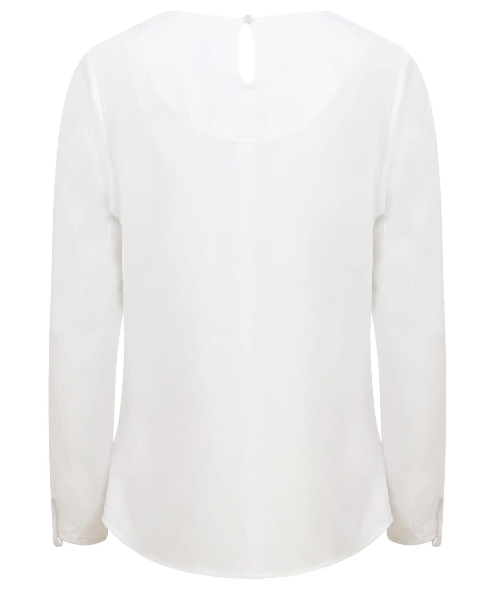 all-groups Women's Pleat Front Long Sleeved Blouse