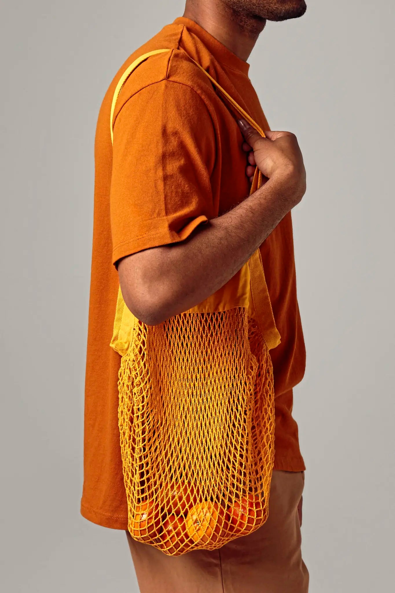 all-groups Organic Cotton Mesh Grocery Bag