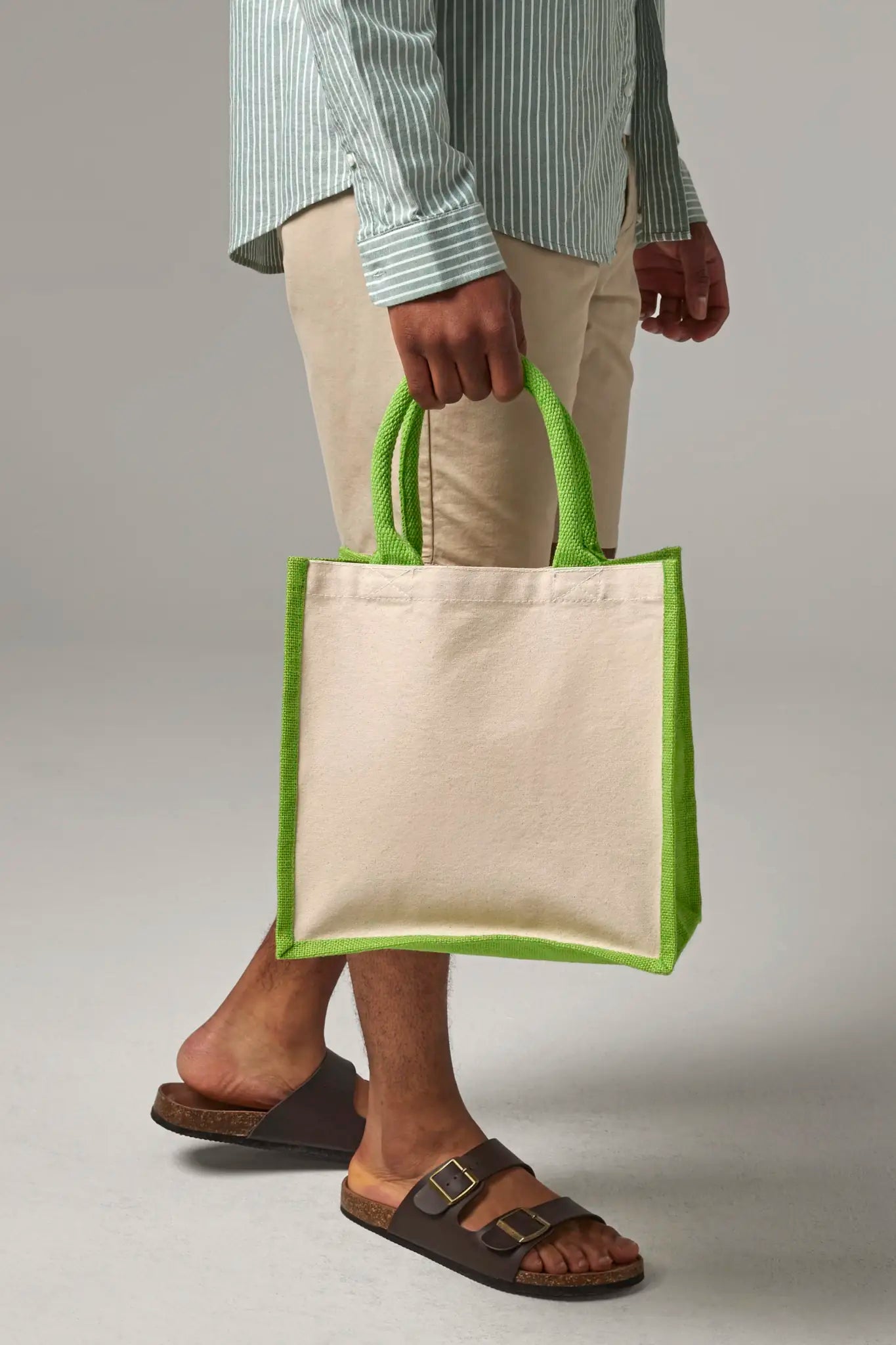 all-groups Midi Jute Bag
