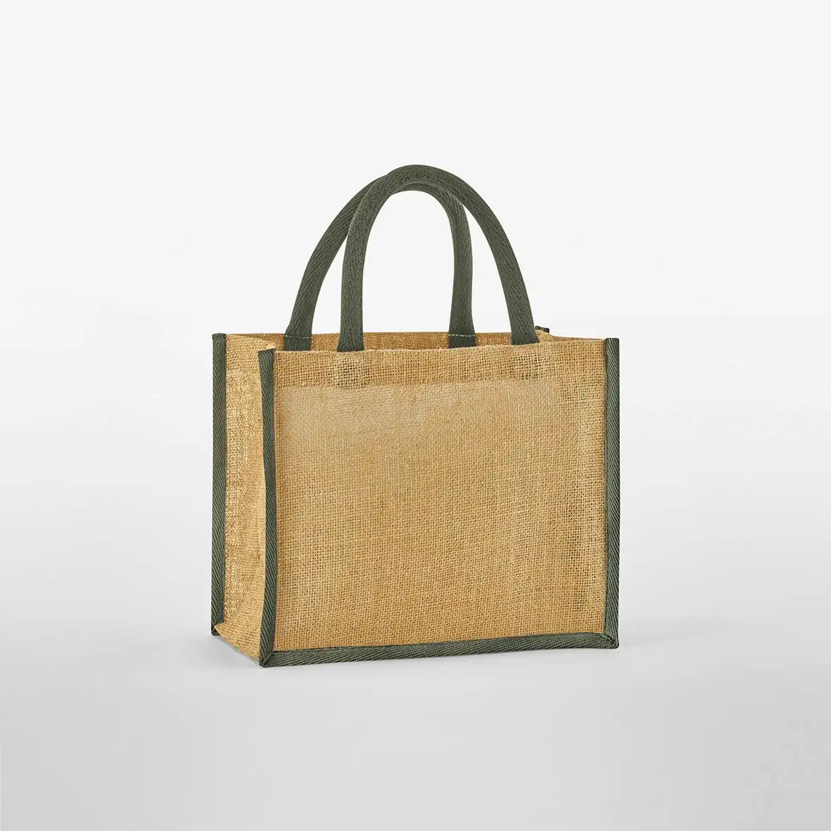 all-groups Natural Starched Jute Midi Bag