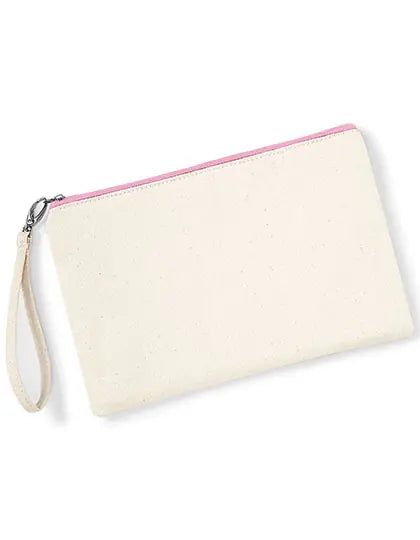 Canvas Wristlet Pouch