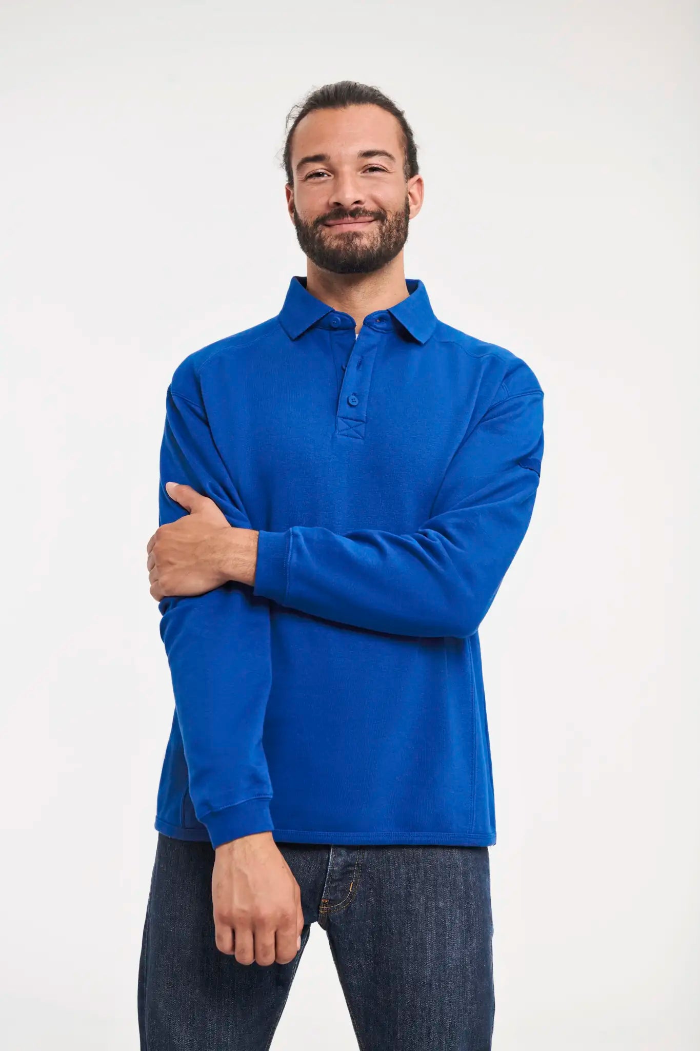 all-groups Men's Heavy Duty Workwear Collar Sweatshirt