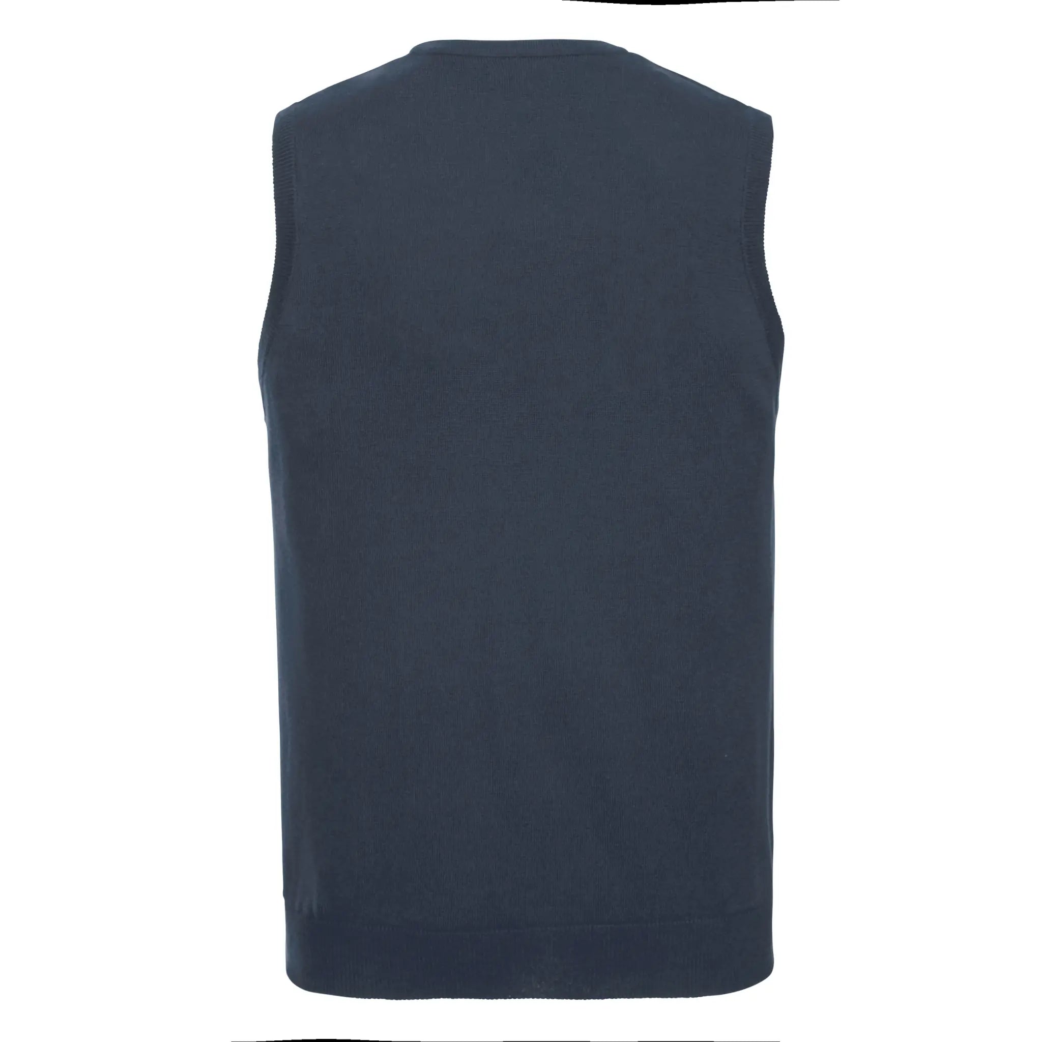 all-groups Men's V Neck Sleeveless Knitted Pullover